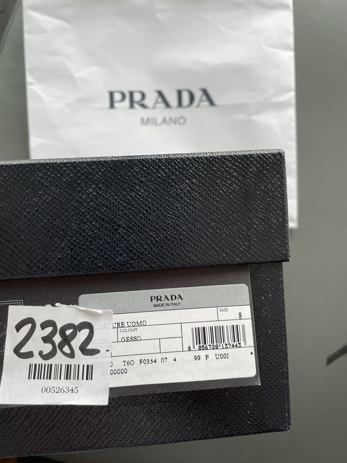 Prada Rare Limited Edition Iconic Prada Logo Leather Loafer Shoes Size US 8 / EU 41 - 6 Thumbnail