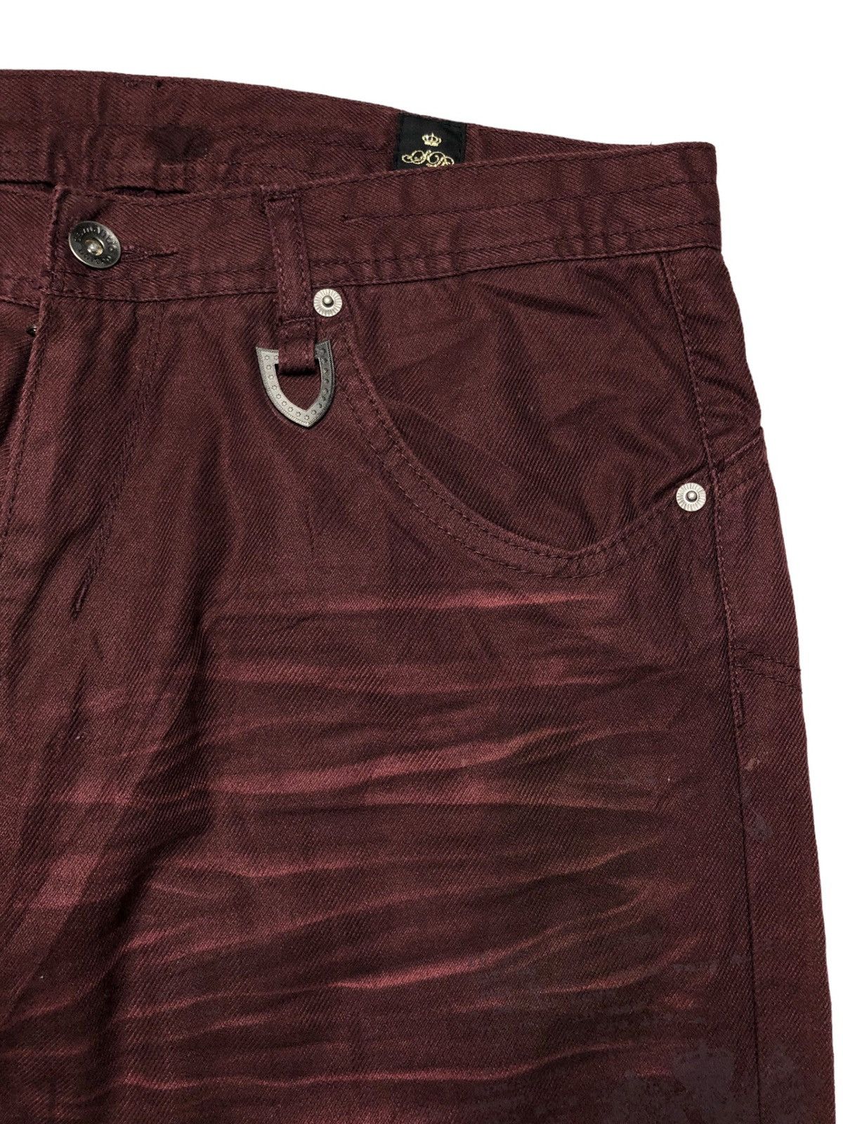 semanticdesign ❤️‍🔥 Semantic Design Buckle Wording flare pants ❤️‍🔥 Size US 32 / EU 48 - 5 Thumbnail