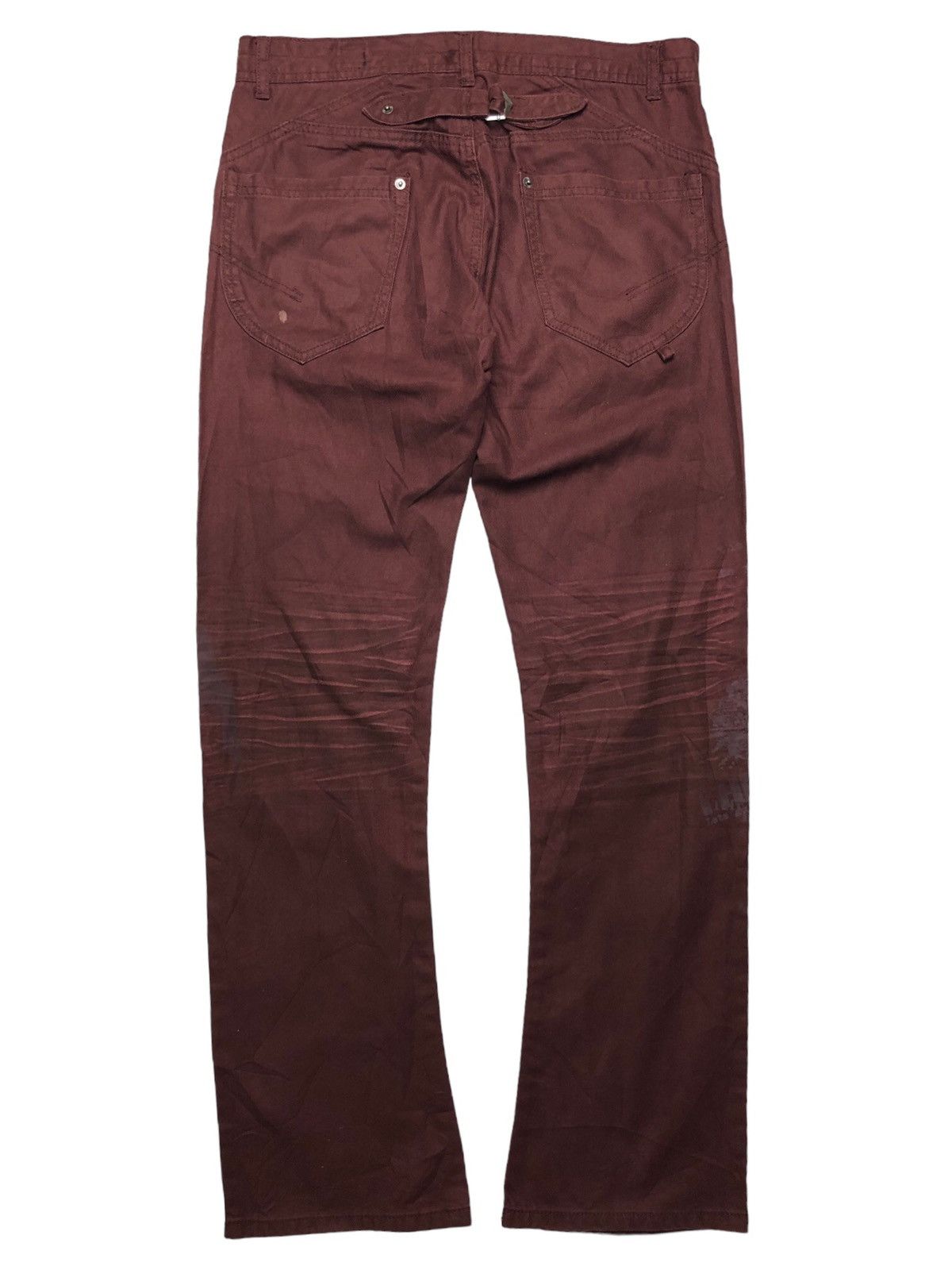 semanticdesign ❤️‍🔥 Semantic Design Buckle Wording flare pants ❤️‍🔥 Size US 32 / EU 48 - 2 Thumbnail