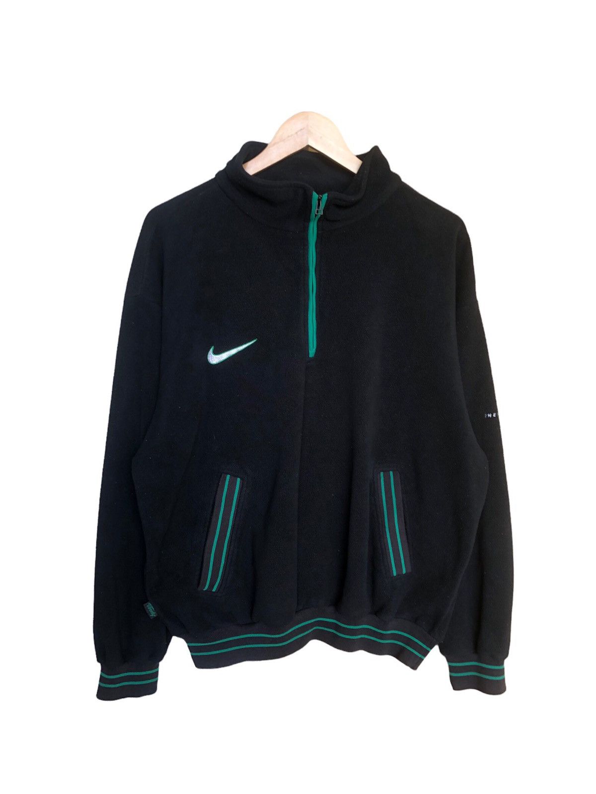 Nike Vintage Nike Verdy Big Swoosh Back Baggy Fleece Jackets Size US XL / EU 56 / 4 - 5 Thumbnail