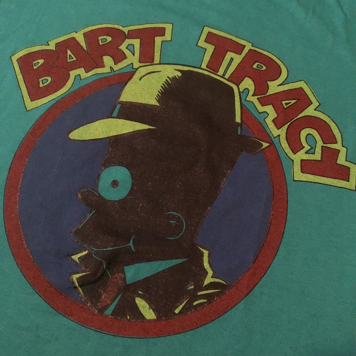 The Simpsons Vintage 90s Bart Simpson Dick Black Bart Tracy Logo Tee Size US L / EU 52-54 / 3 - 4 Thumbnail