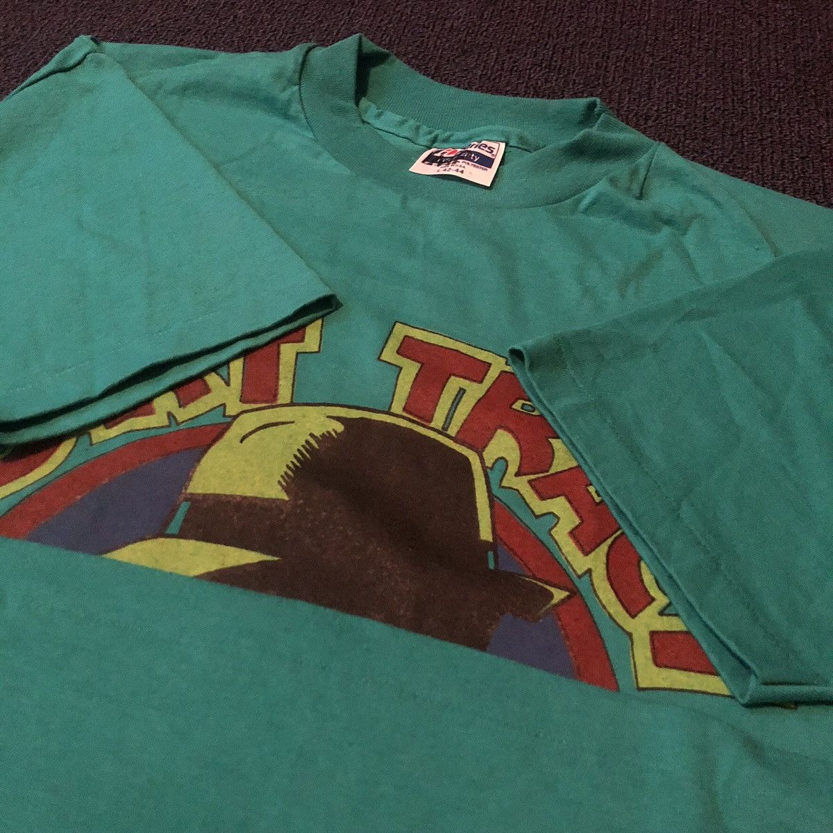 The Simpsons Vintage 90s Bart Simpson Dick Black Bart Tracy Logo Tee Size US L / EU 52-54 / 3 - 5 Thumbnail