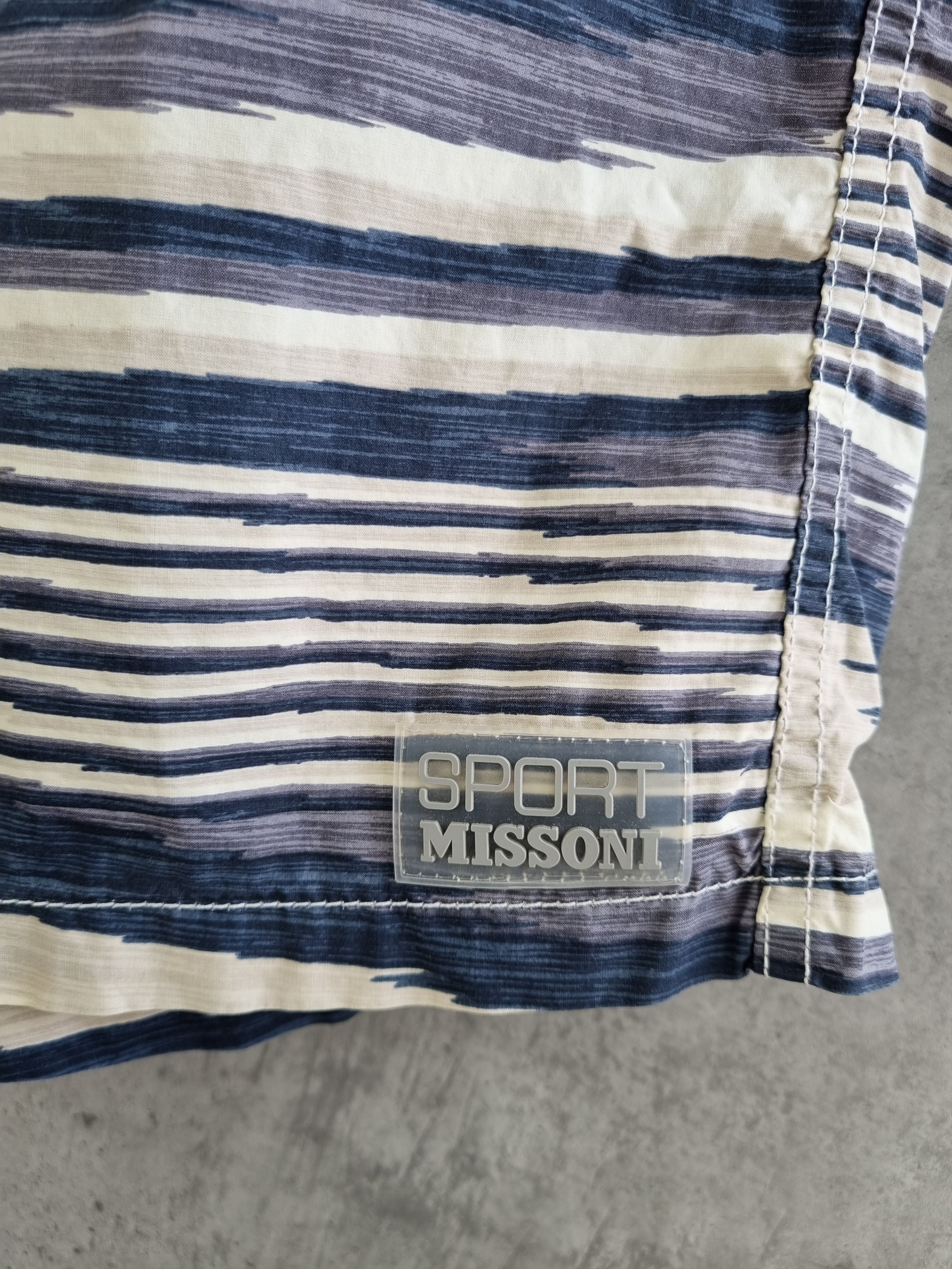 Missoni × Vintage Sport Missoni Swimming Italian Shorts Size US 34 / EU 50 - 13 Thumbnail