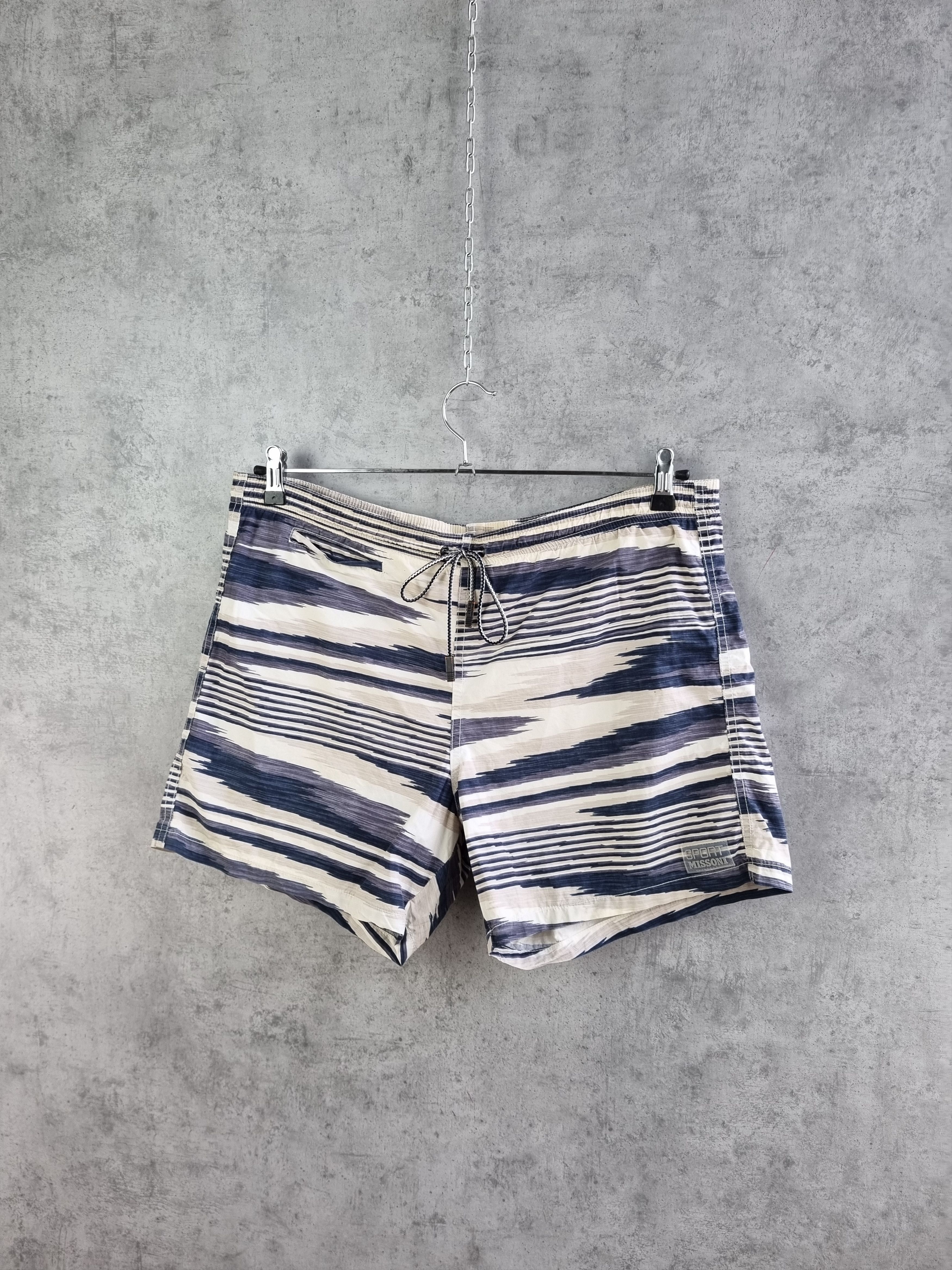 Missoni × Vintage Sport Missoni Swimming Italian Shorts Size US 34 / EU 50 - 1 Thumbnail
