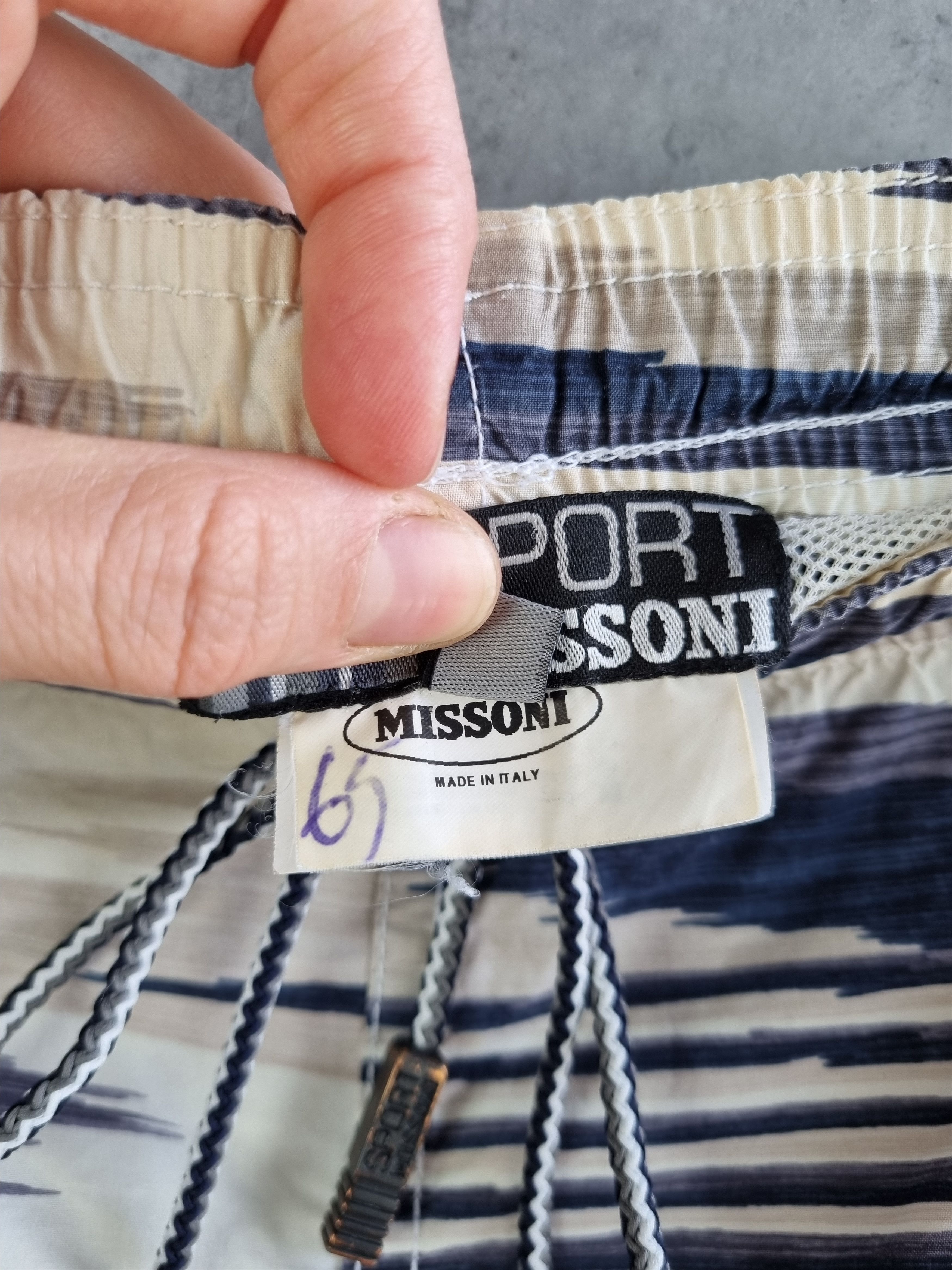Missoni × Vintage Sport Missoni Swimming Italian Shorts Size US 34 / EU 50 - 6 Thumbnail