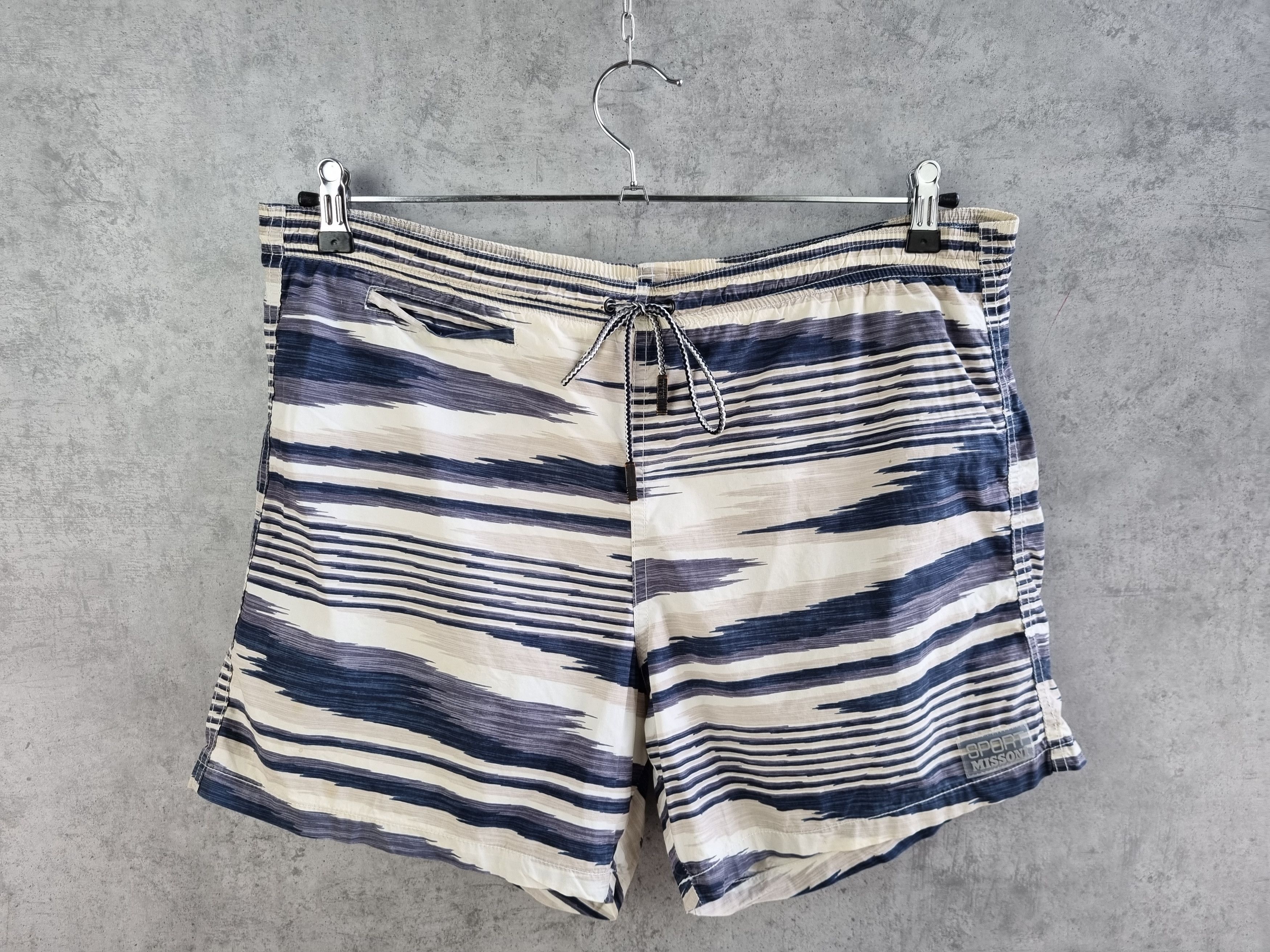 Missoni × Vintage Sport Missoni Swimming Italian Shorts Size US 34 / EU 50 - 4 Thumbnail