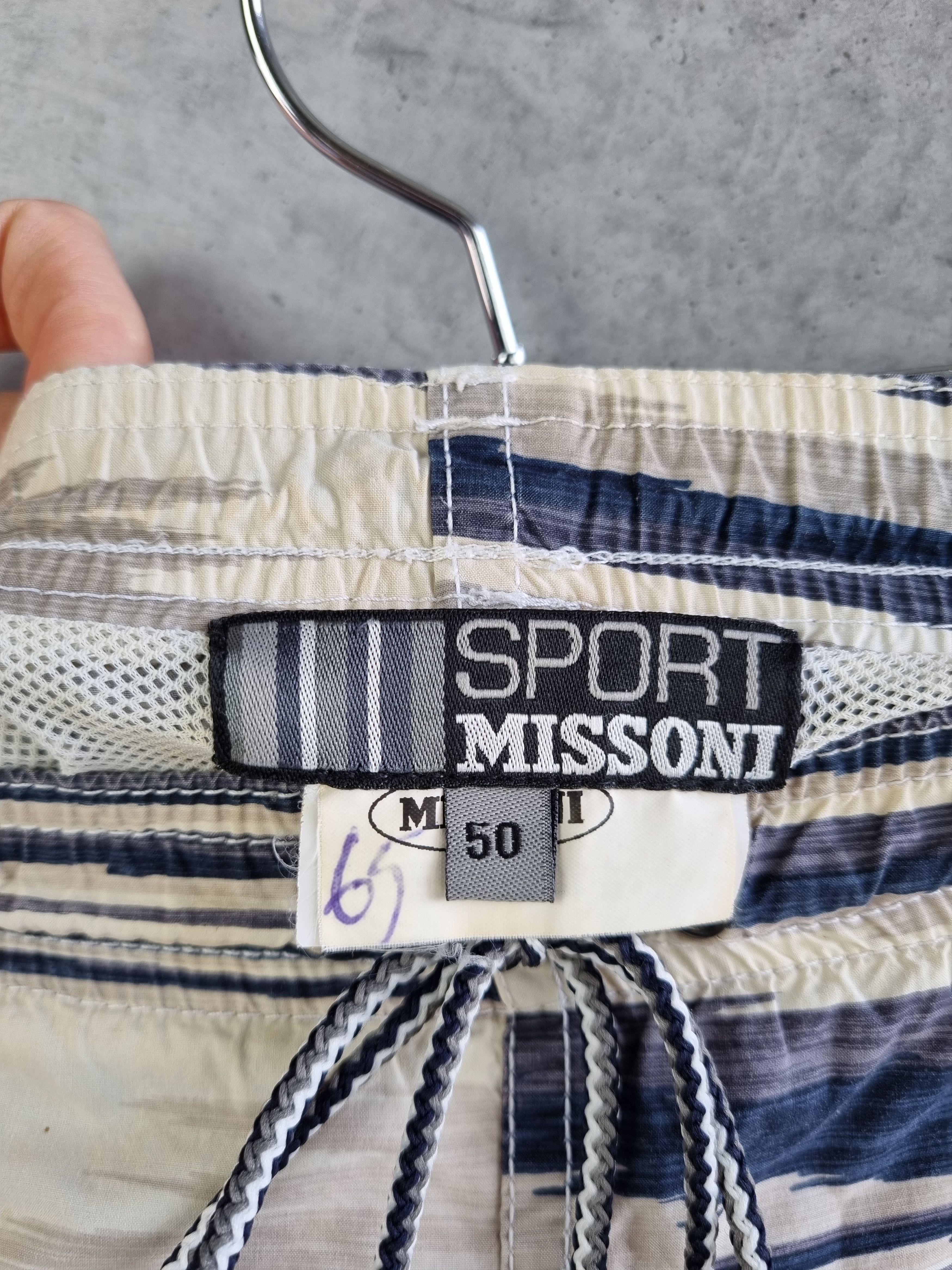 Missoni × Vintage Sport Missoni Swimming Italian Shorts Size US 34 / EU 50 - 5 Thumbnail