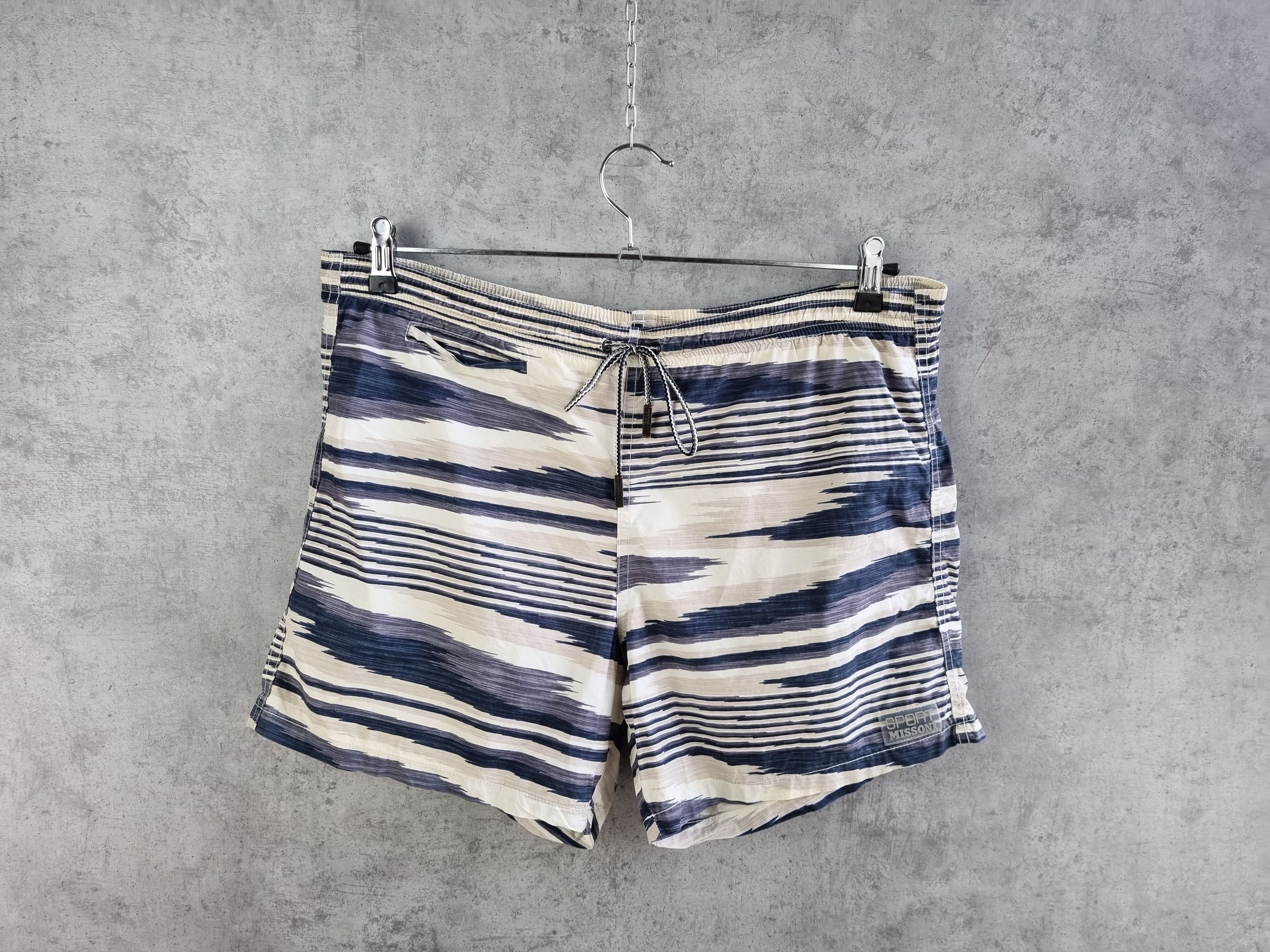 Missoni × Vintage Sport Missoni Swimming Italian Shorts Size US 34 / EU 50 - 3 Thumbnail