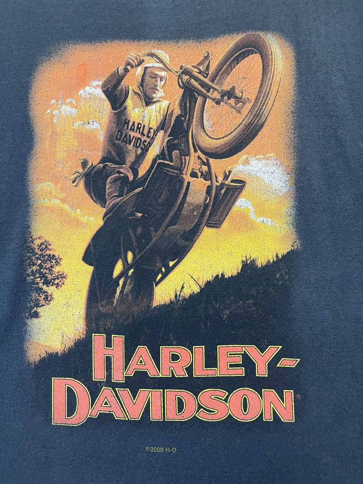 Harley Davidson Harley Davidson Tshirt Distressed harley davidson museum Size US L / EU 52-54 / 3 - 11 Thumbnail