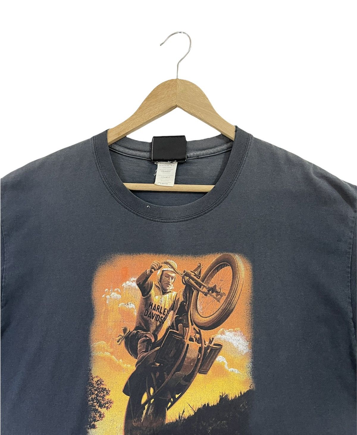 Harley Davidson Harley Davidson Tshirt Distressed harley davidson museum Size US L / EU 52-54 / 3 - 4 Thumbnail