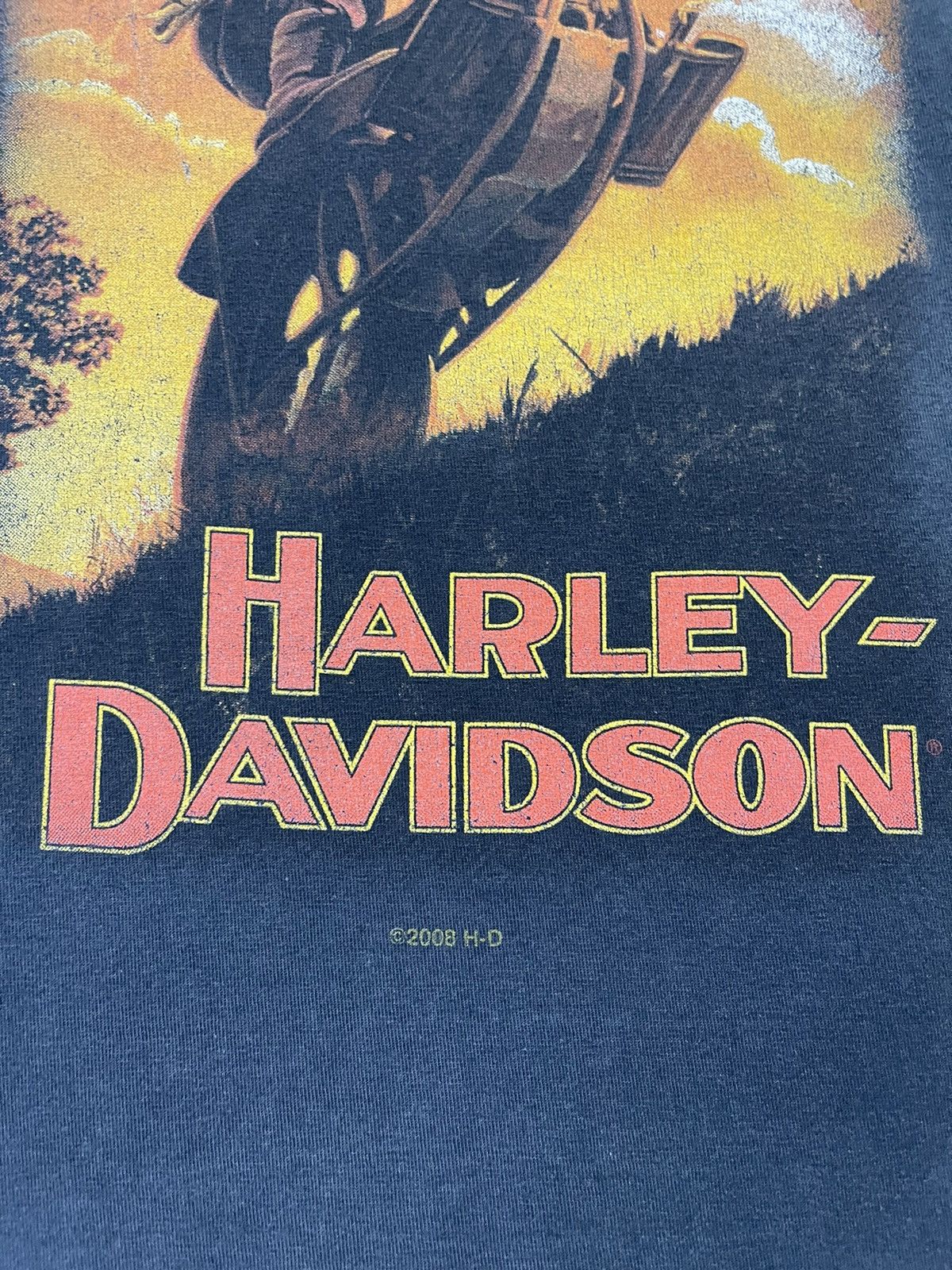 Harley Davidson Harley Davidson Tshirt Distressed harley davidson museum Size US L / EU 52-54 / 3 - 12 Thumbnail