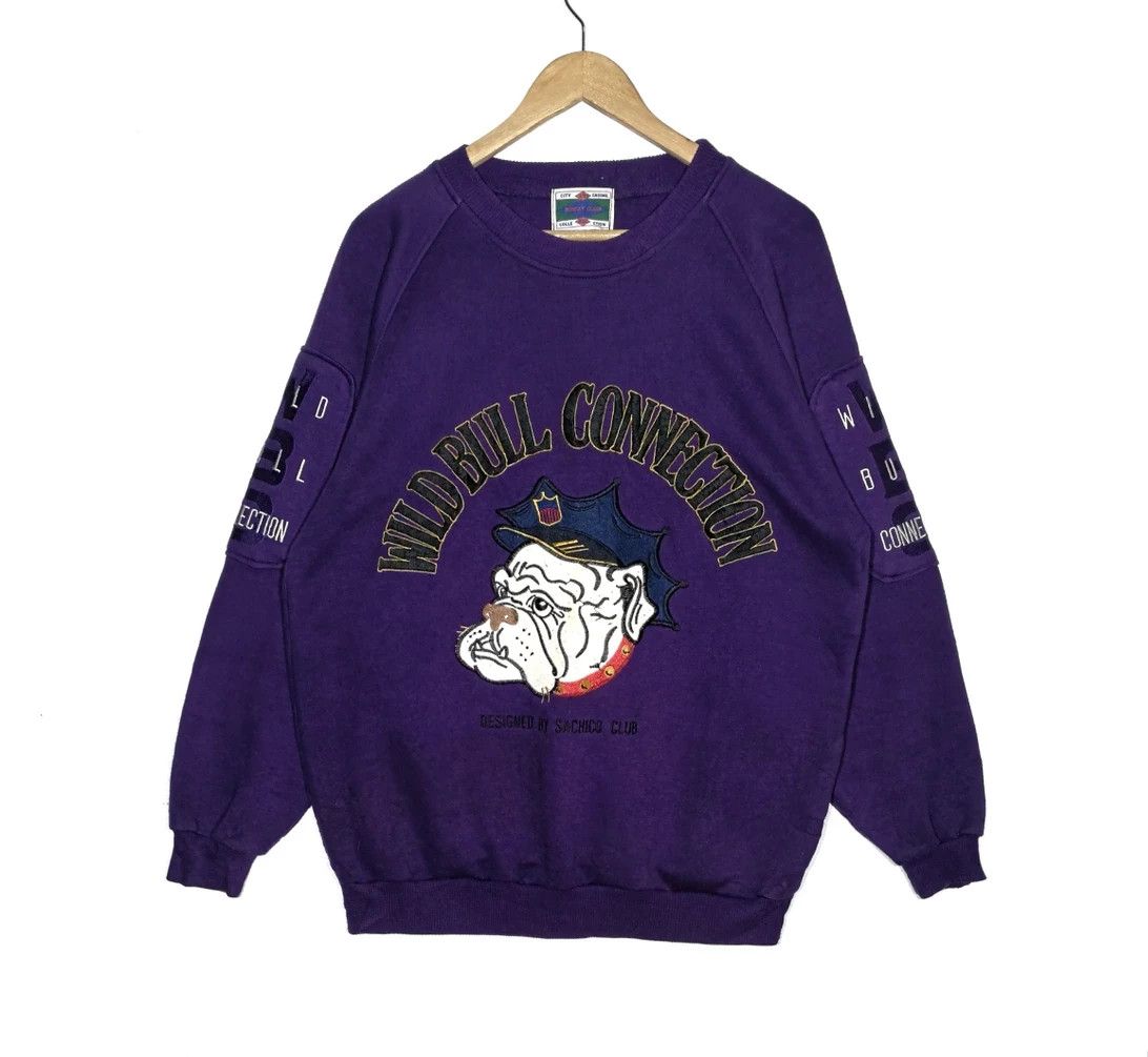 Vintage Vintage wild bull collection Sweatshirt Embroidered Logo Size US L / EU 52-54 / 3 - 1 Thumbnail
