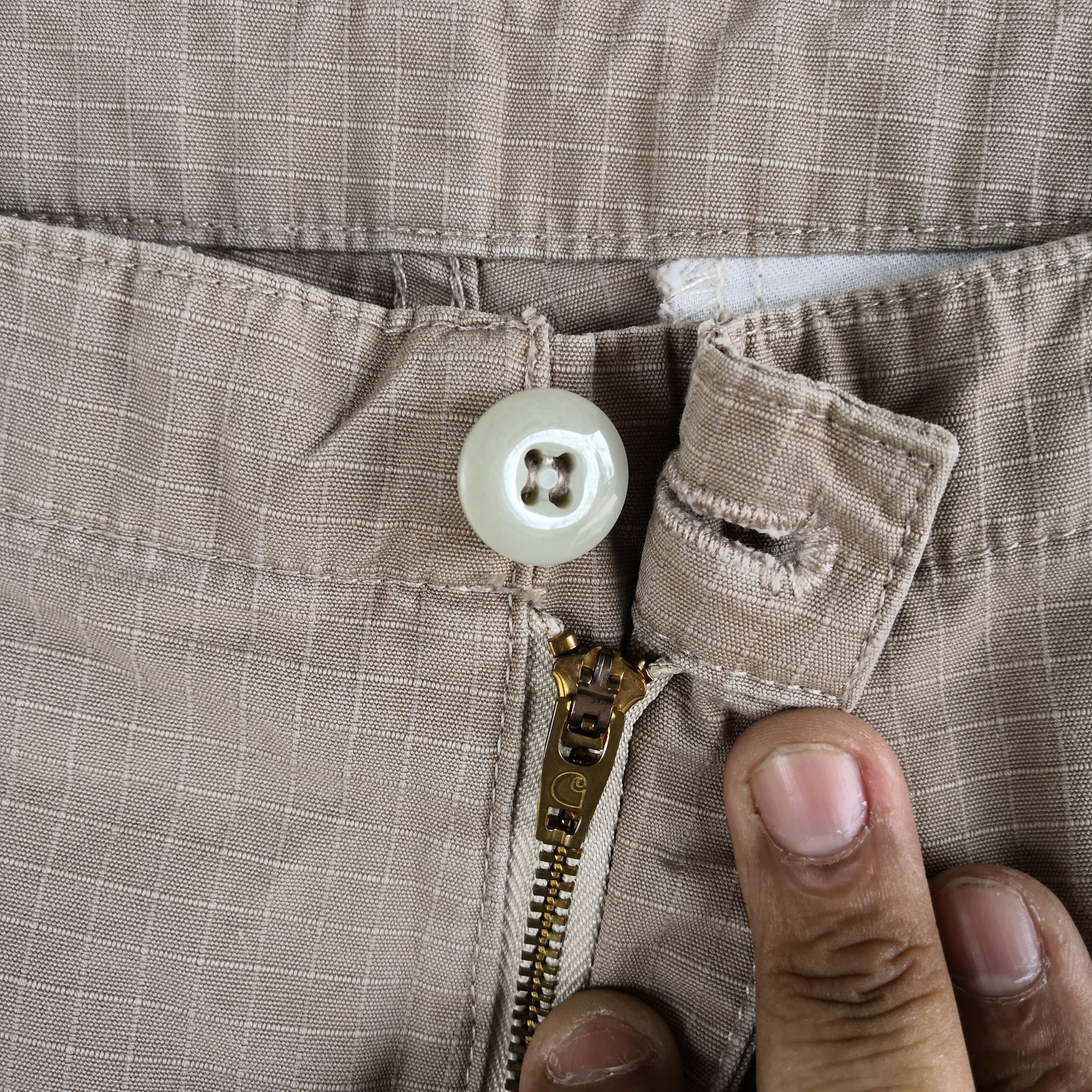 Carhartt × Carhartt Wip × Vintage Carhartt Cargo Pants Multi Pocket Utility Military Pants Size US 30 / EU 46 - 6 Thumbnail