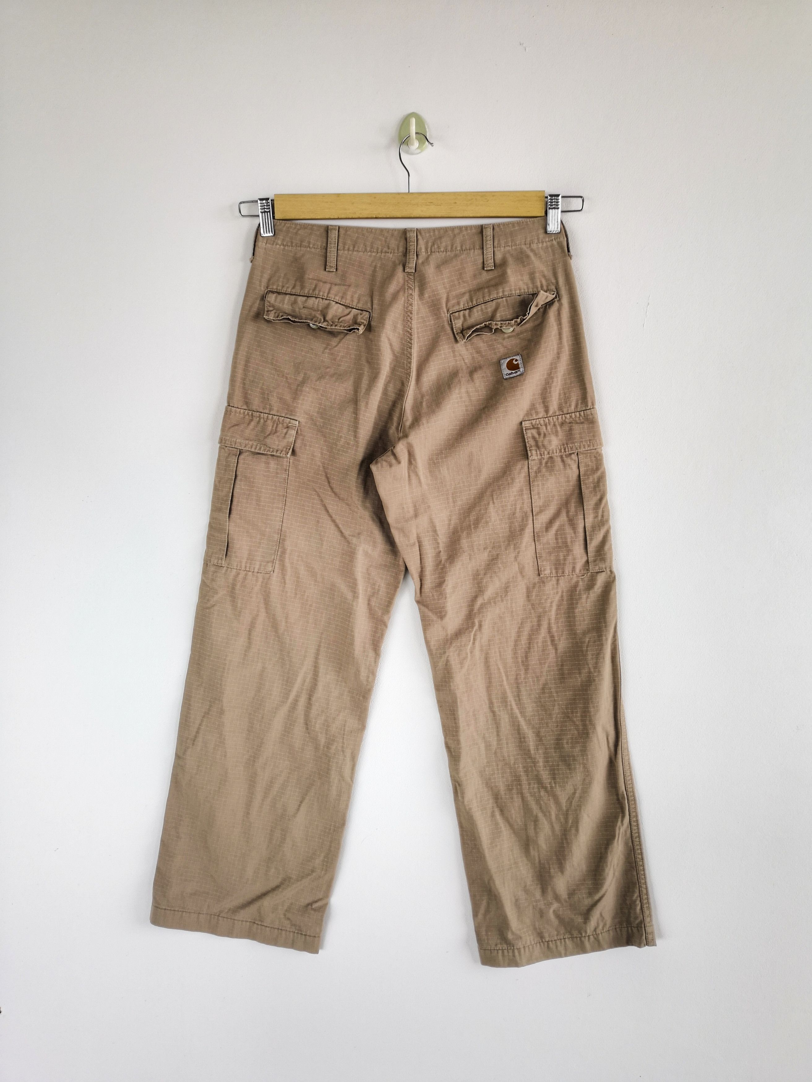 Carhartt × Carhartt Wip × Vintage Carhartt Cargo Pants Multi Pocket Utility Military Pants Size US 30 / EU 46 - 2 Thumbnail