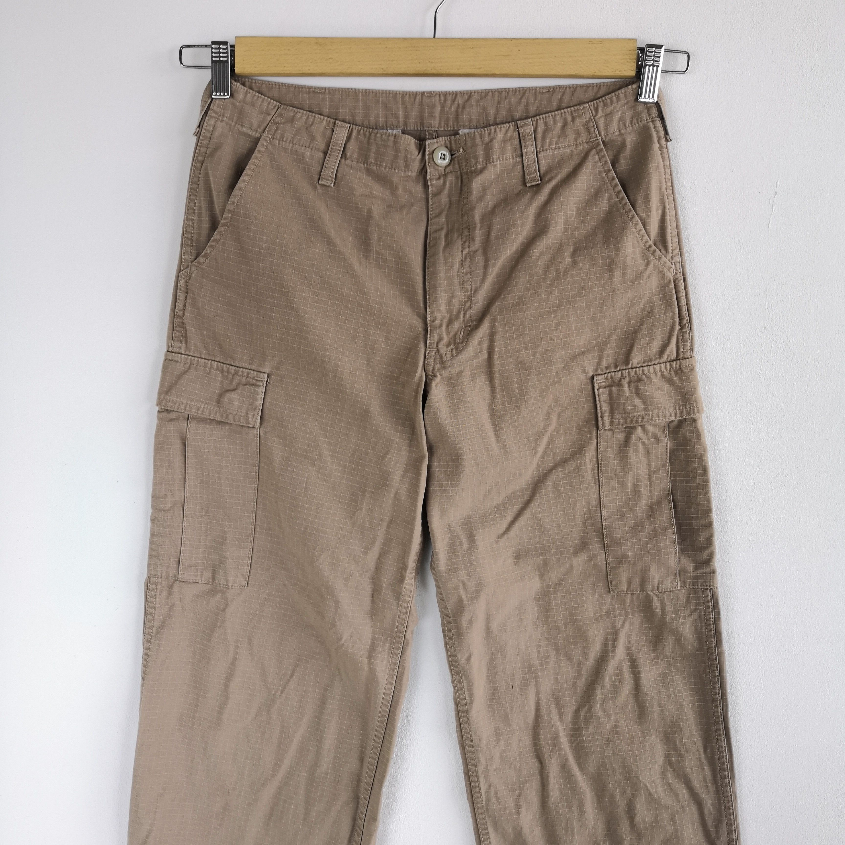 Carhartt × Carhartt Wip × Vintage Carhartt Cargo Pants Multi Pocket Utility Military Pants Size US 30 / EU 46 - 3 Thumbnail