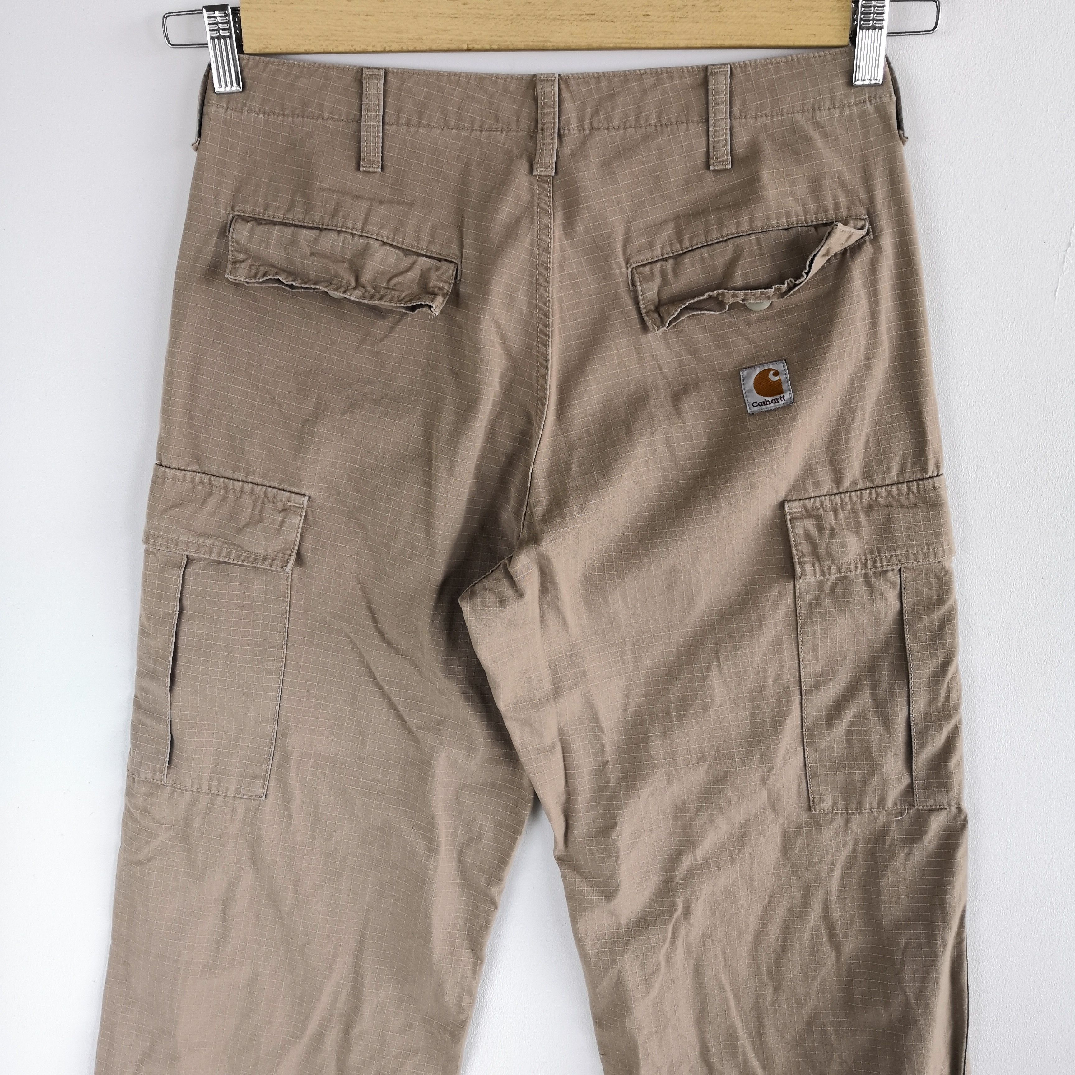 Carhartt × Carhartt Wip × Vintage Carhartt Cargo Pants Multi Pocket Utility Military Pants Size US 30 / EU 46 - 4 Thumbnail