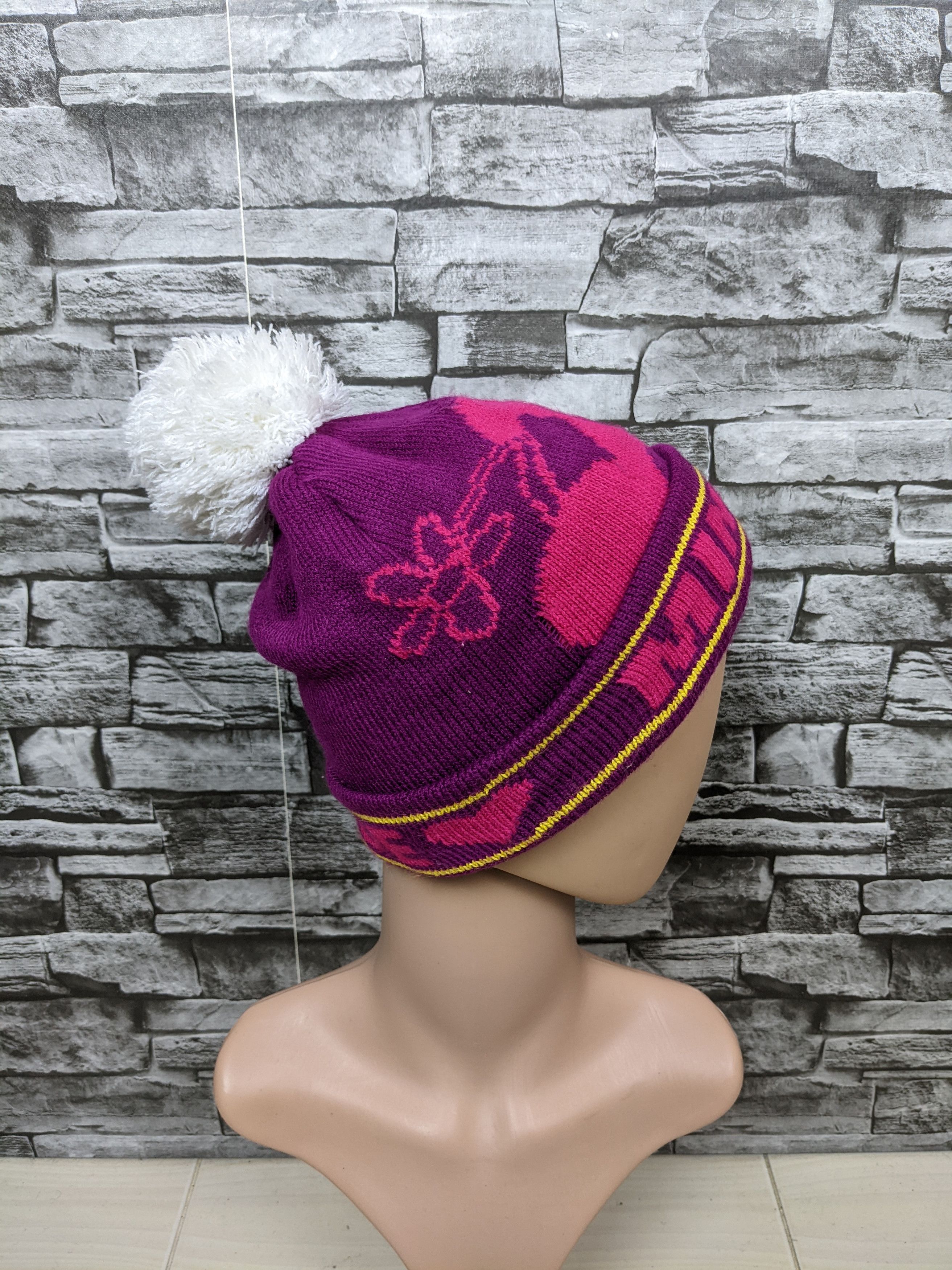 Cartoon Network Vintage Disney Minnie Mouse Beanie Hat Cap Snowcap Ski Size ONE SIZE - 4 Thumbnail