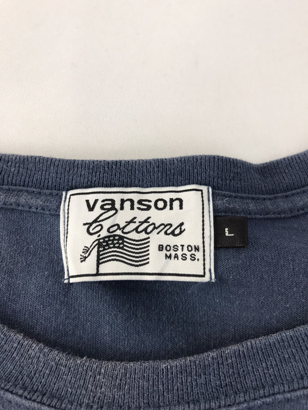 Japanese Brand × Vanson Leathers Vanson Motor Oil 951 Broadway Fall River Md02724 Long Sleev Size US M / EU 48-50 / 2 - 7 Thumbnail
