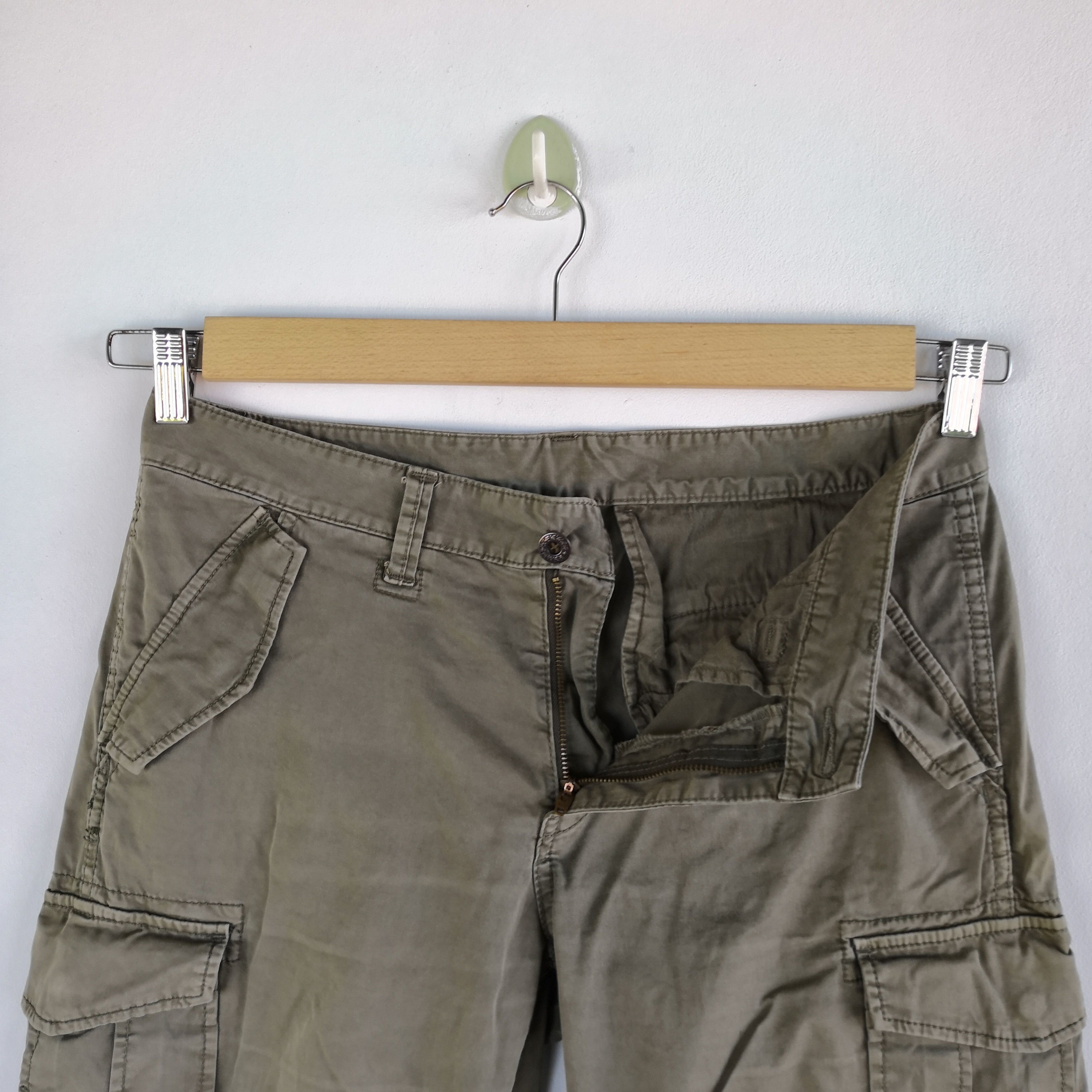 Japanese Brand × Vintage Japanese Cargo Pants Multi Pocket Bondage Trousers Pants Size US 32 / EU 48 - 7 Thumbnail