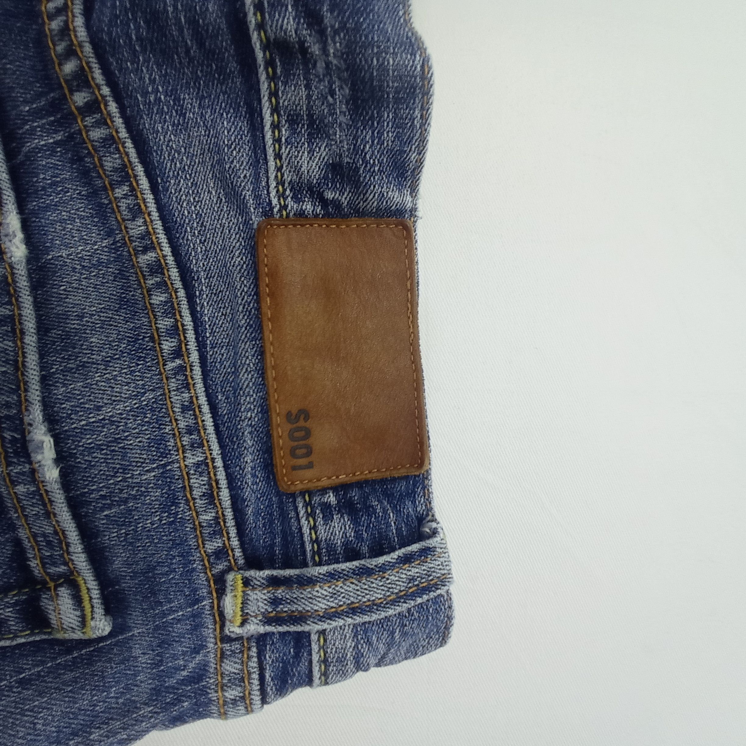 Uniqlo Uniqlo Distressed Denim Jeans Pants Size US 32 / EU 48 - 11 Thumbnail