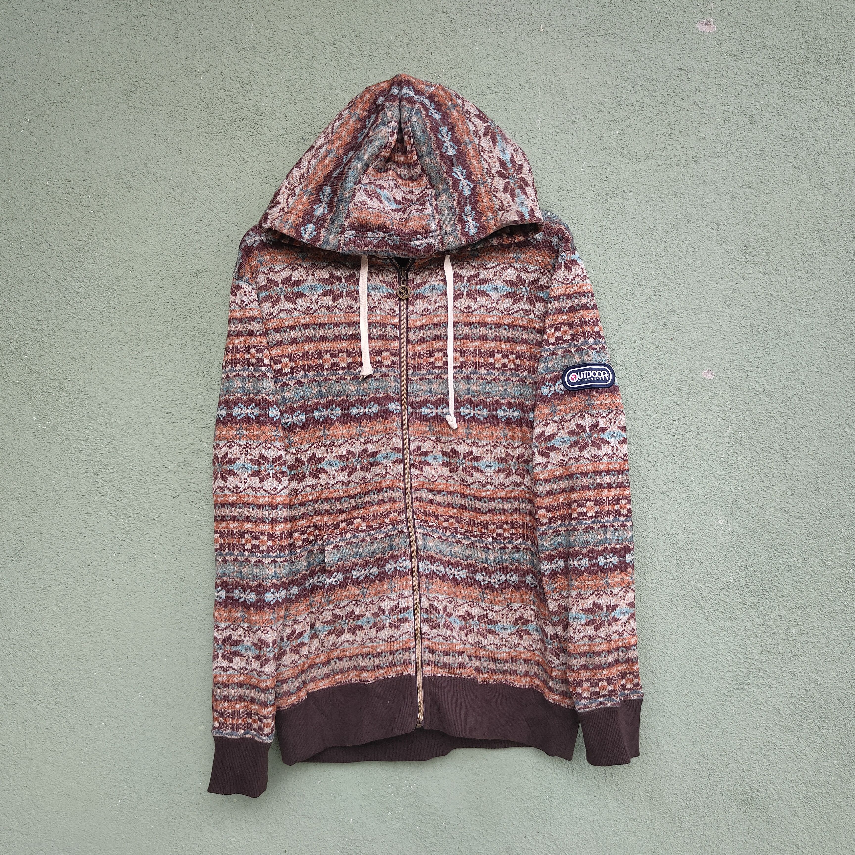 Vintage Vintage Outdoor Zipper Ups Hoodie Sweater Size US L / EU 52-54 / 3 - 1 Thumbnail