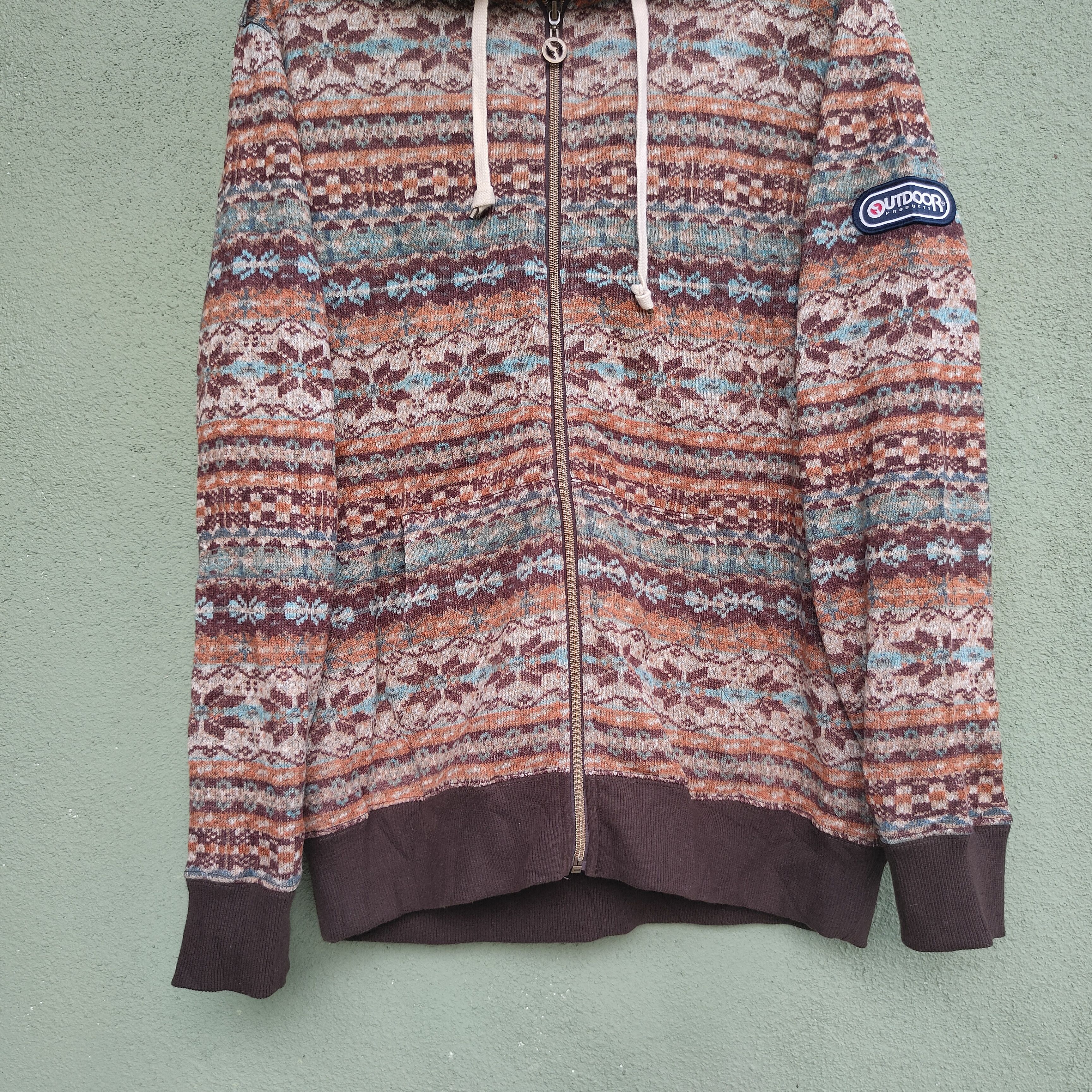 Vintage Vintage Outdoor Zipper Ups Hoodie Sweater Size US L / EU 52-54 / 3 - 2 Thumbnail