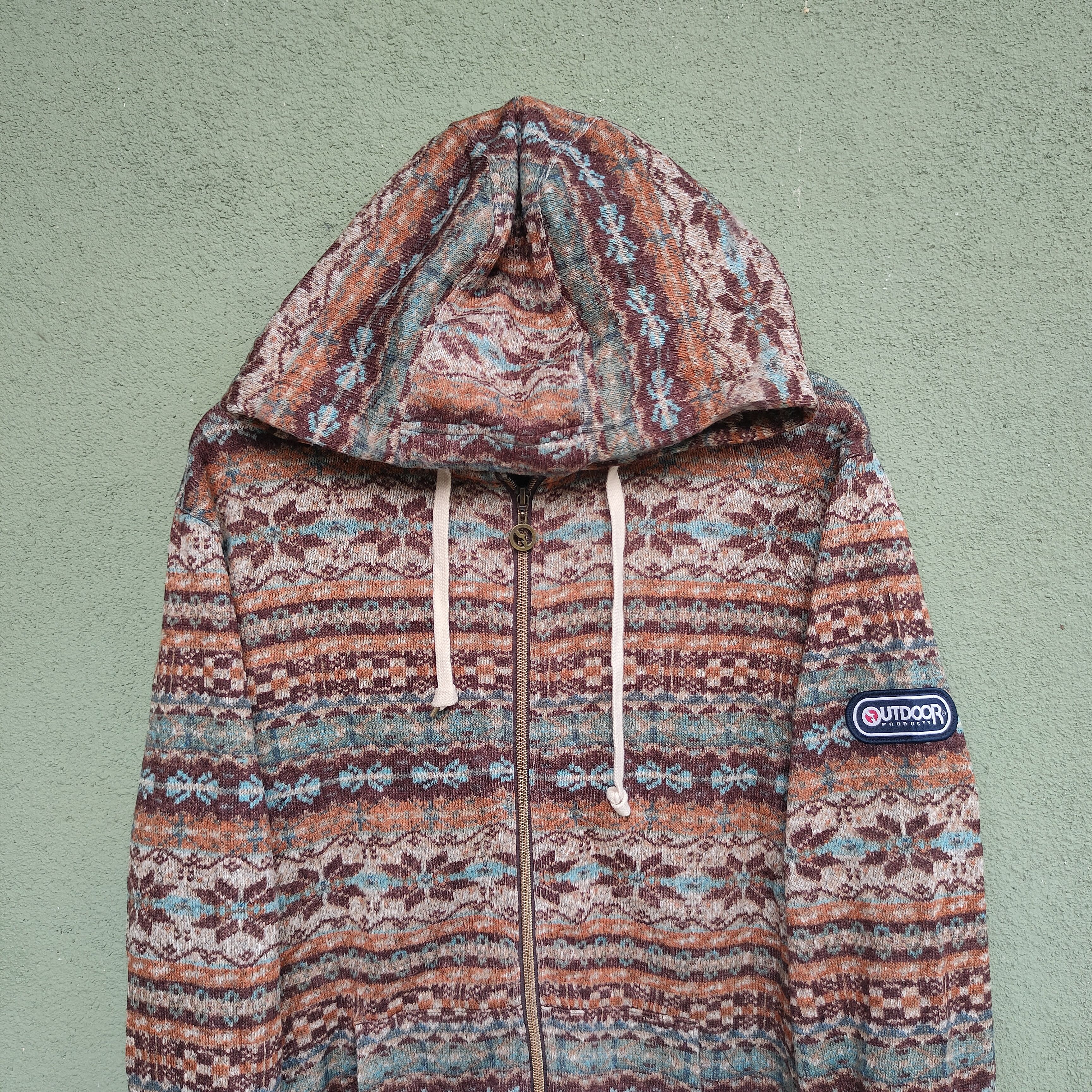Vintage Vintage Outdoor Zipper Ups Hoodie Sweater Size US L / EU 52-54 / 3 - 3 Thumbnail
