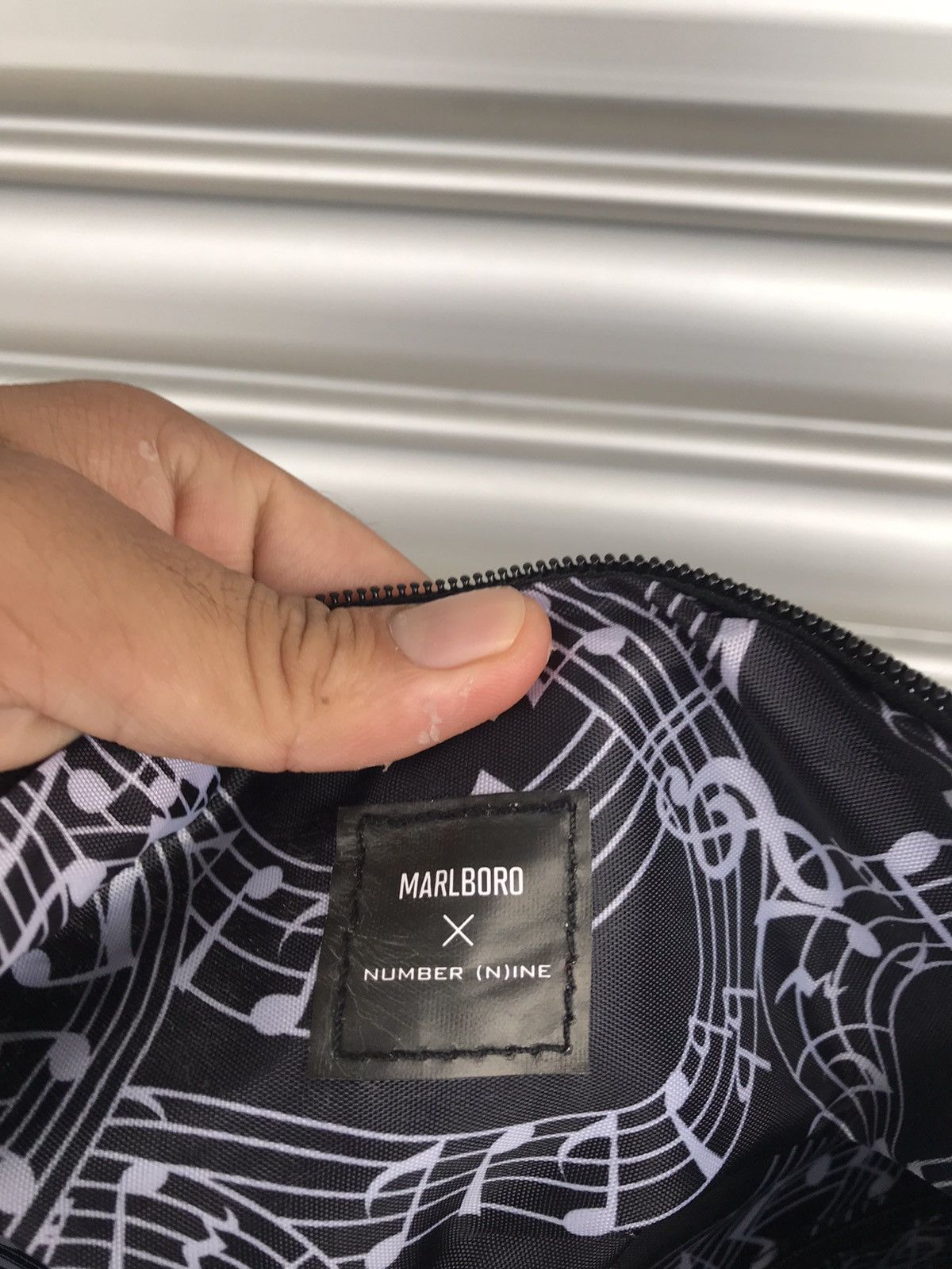 Marlboro × Number (N)ine NUMBER (N)INE x MARLBORO CLUTCH BAG Size ONE SIZE - 6 Thumbnail