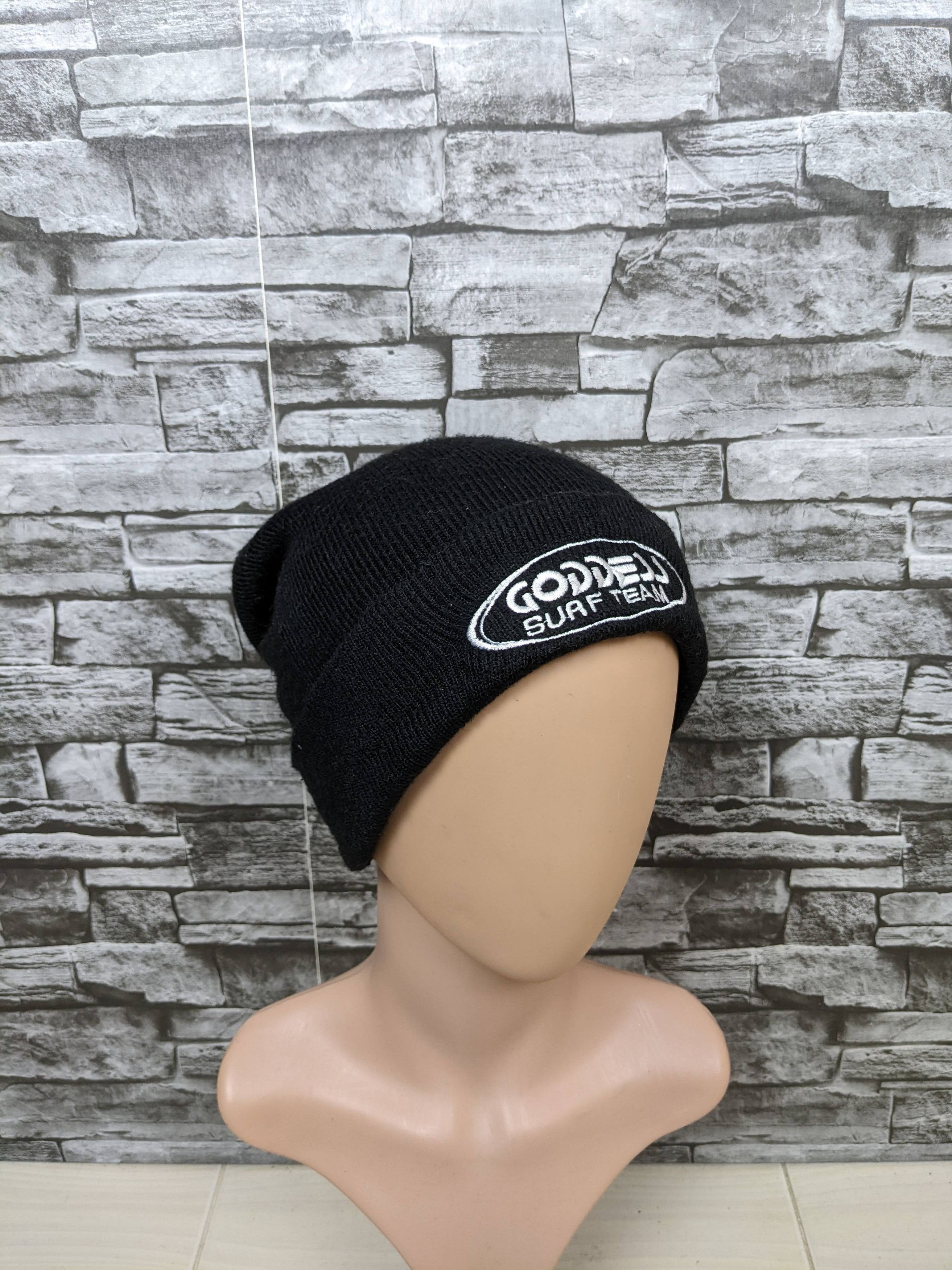 Vintage Vintage Goddes Surf Team Beanie Hat Cap Snowcap Size ONE SIZE - 1 Thumbnail