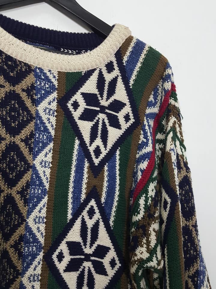 Ralph Lauren Ralph Lauren Knitwear Aztec Sweater Made in USA Size US L / EU 52-54 / 3 - 5 Thumbnail