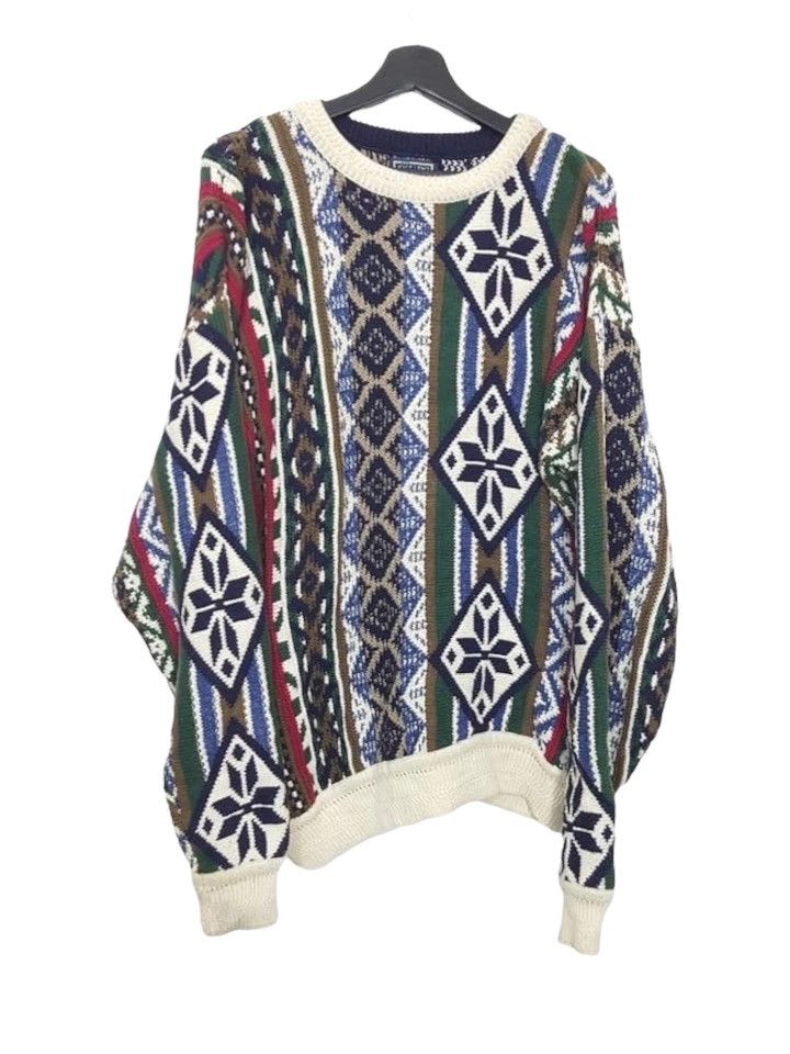 Ralph Lauren Ralph Lauren Knitwear Aztec Sweater Made in USA Size US L / EU 52-54 / 3 - 1 Thumbnail