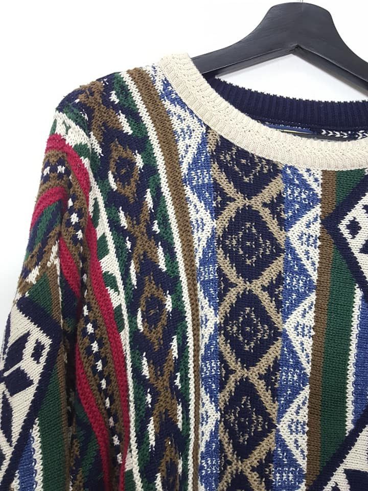Ralph Lauren Ralph Lauren Knitwear Aztec Sweater Made in USA Size US L / EU 52-54 / 3 - 4 Thumbnail