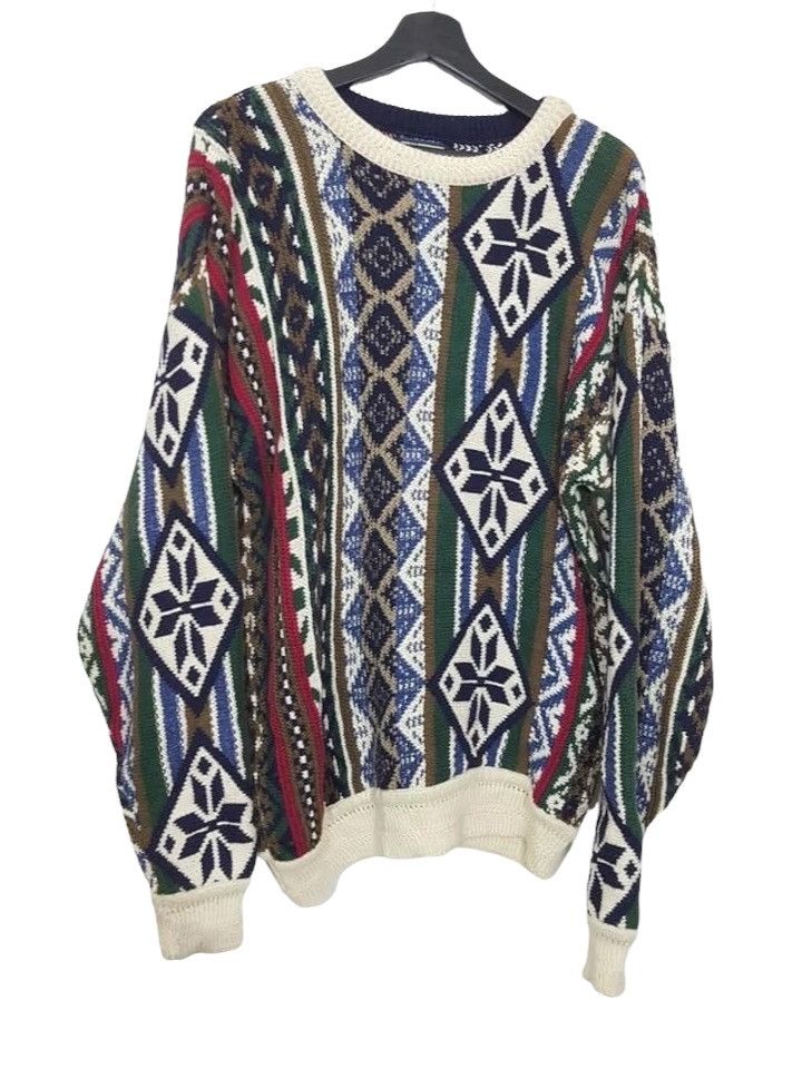 Ralph Lauren Ralph Lauren Knitwear Aztec Sweater Made in USA Size US L / EU 52-54 / 3 - 3 Thumbnail
