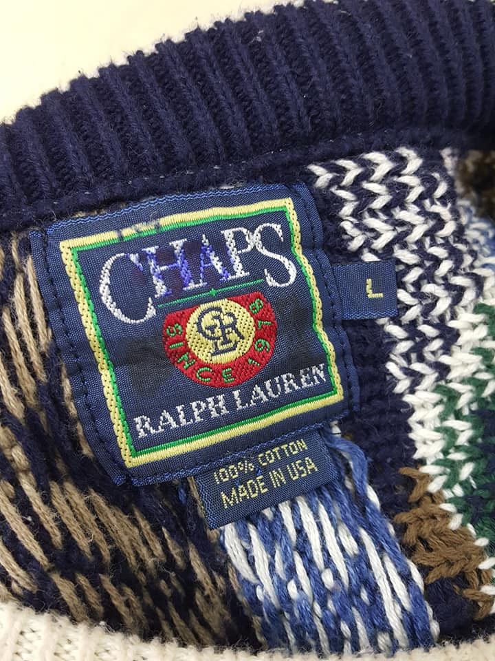 Ralph Lauren Ralph Lauren Knitwear Aztec Sweater Made in USA Size US L / EU 52-54 / 3 - 7 Thumbnail