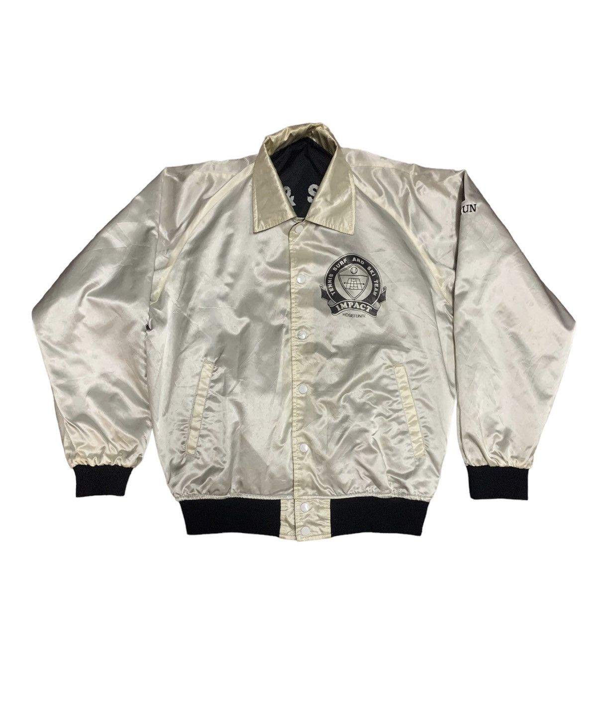 Vintage VINTAGE HOSEI UNIVERSITY REVASE SIDE JACKET Size US XL / EU 56 / 4 - 3 Thumbnail
