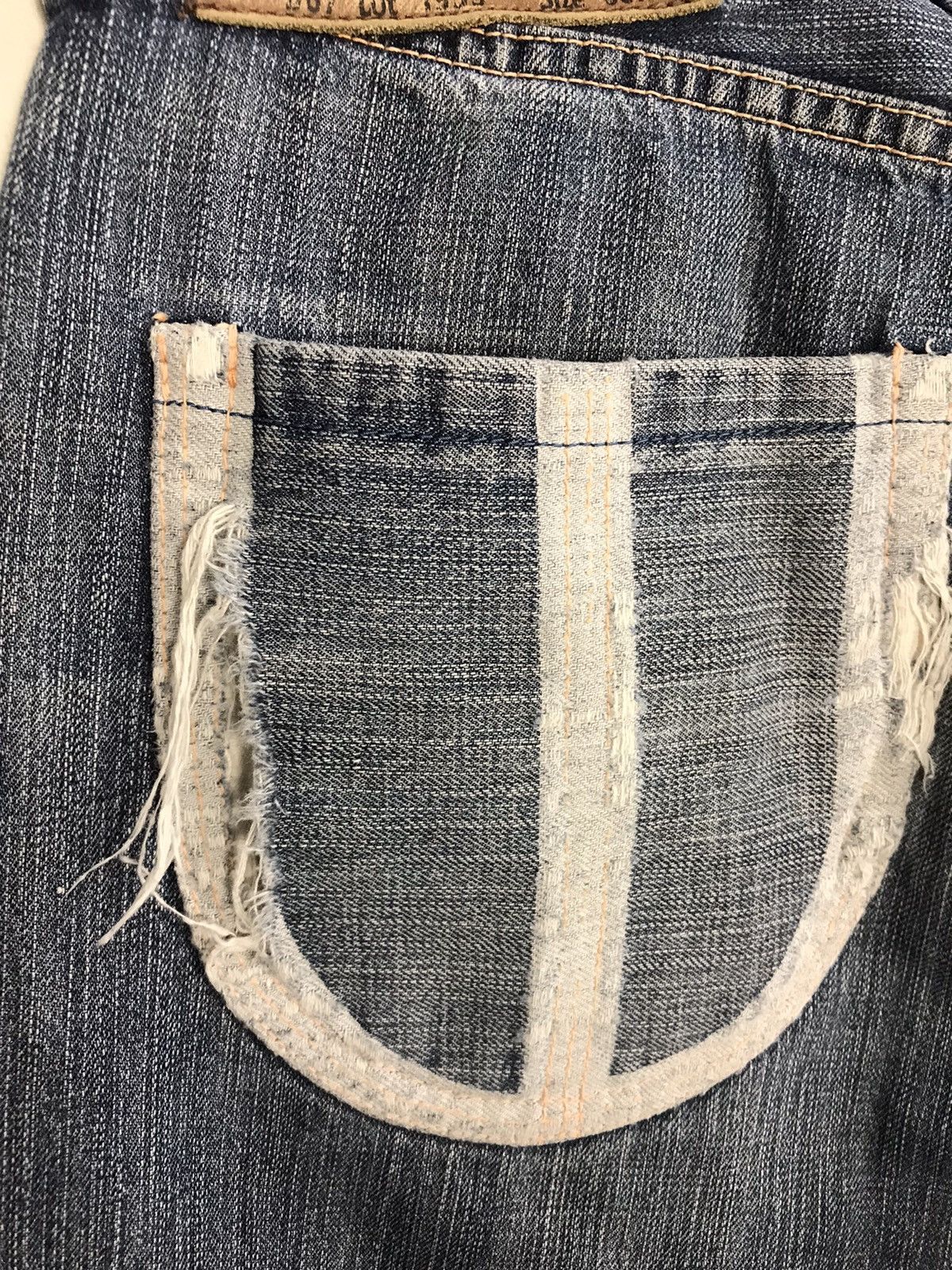 Japanese Brand Vintage Yamane Japanesebrand Selvedge Distressed Denim Style Size US 32 / EU 48 - 14 Thumbnail