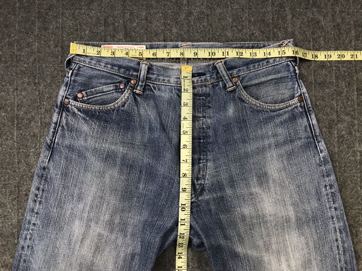 Japanese Brand Vintage Yamane Japanesebrand Selvedge Distressed Denim Style Size US 32 / EU 48 - 19 Thumbnail