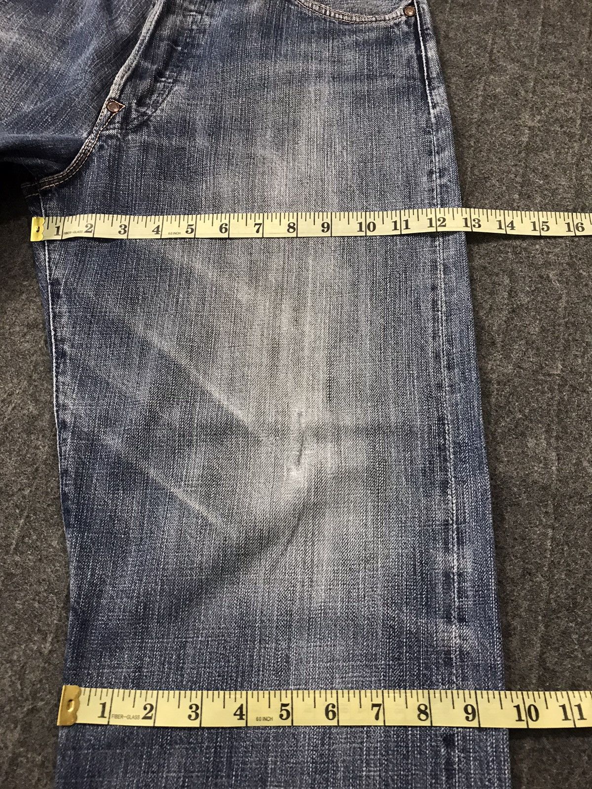 Japanese Brand Vintage Yamane Japanesebrand Selvedge Distressed Denim Style Size US 32 / EU 48 - 20 Thumbnail