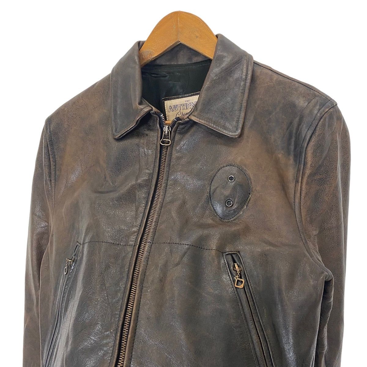 Chevignon ✨Authentic Chevignon Antique leather moto jacket Size US M / EU 48-50 / 2 - 6 Thumbnail
