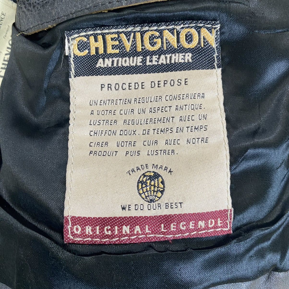 Chevignon ✨Authentic Chevignon Antique leather moto jacket Size US M / EU 48-50 / 2 - 11 Thumbnail