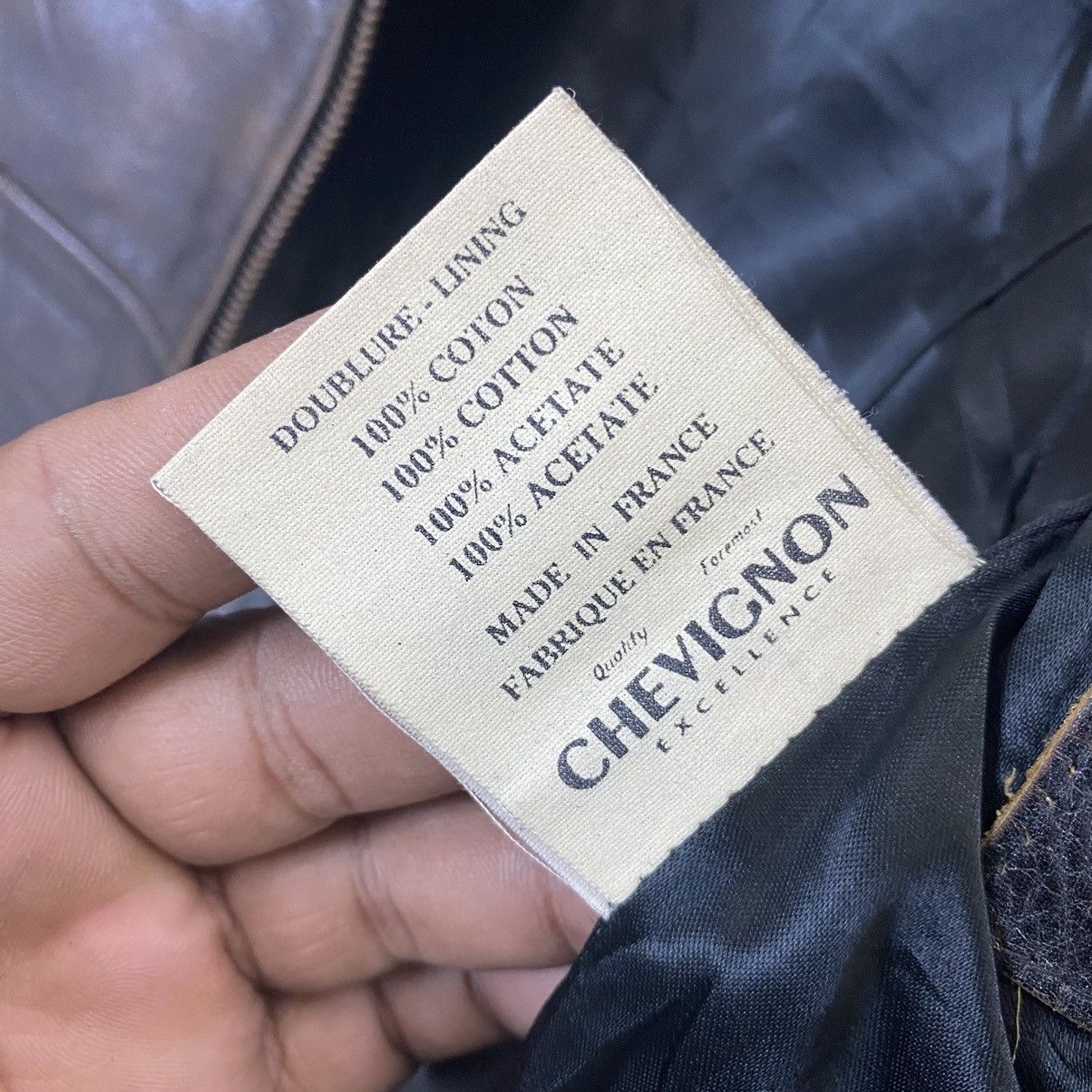 Chevignon ✨Authentic Chevignon Antique leather moto jacket Size US M / EU 48-50 / 2 - 12 Thumbnail