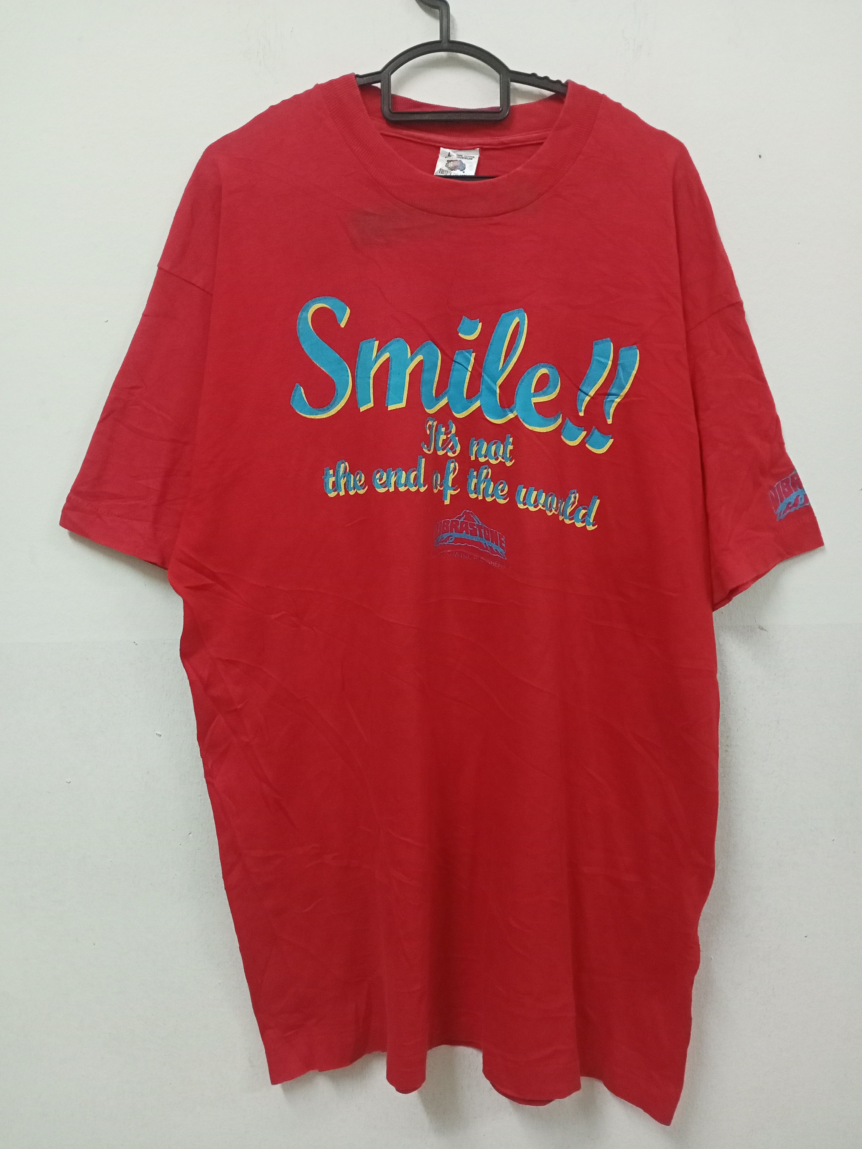 Rap Tees Vintage 90s Vibrastone Japanese Rap Band Tee Size US L / EU 52-54 / 3 - 1 Thumbnail