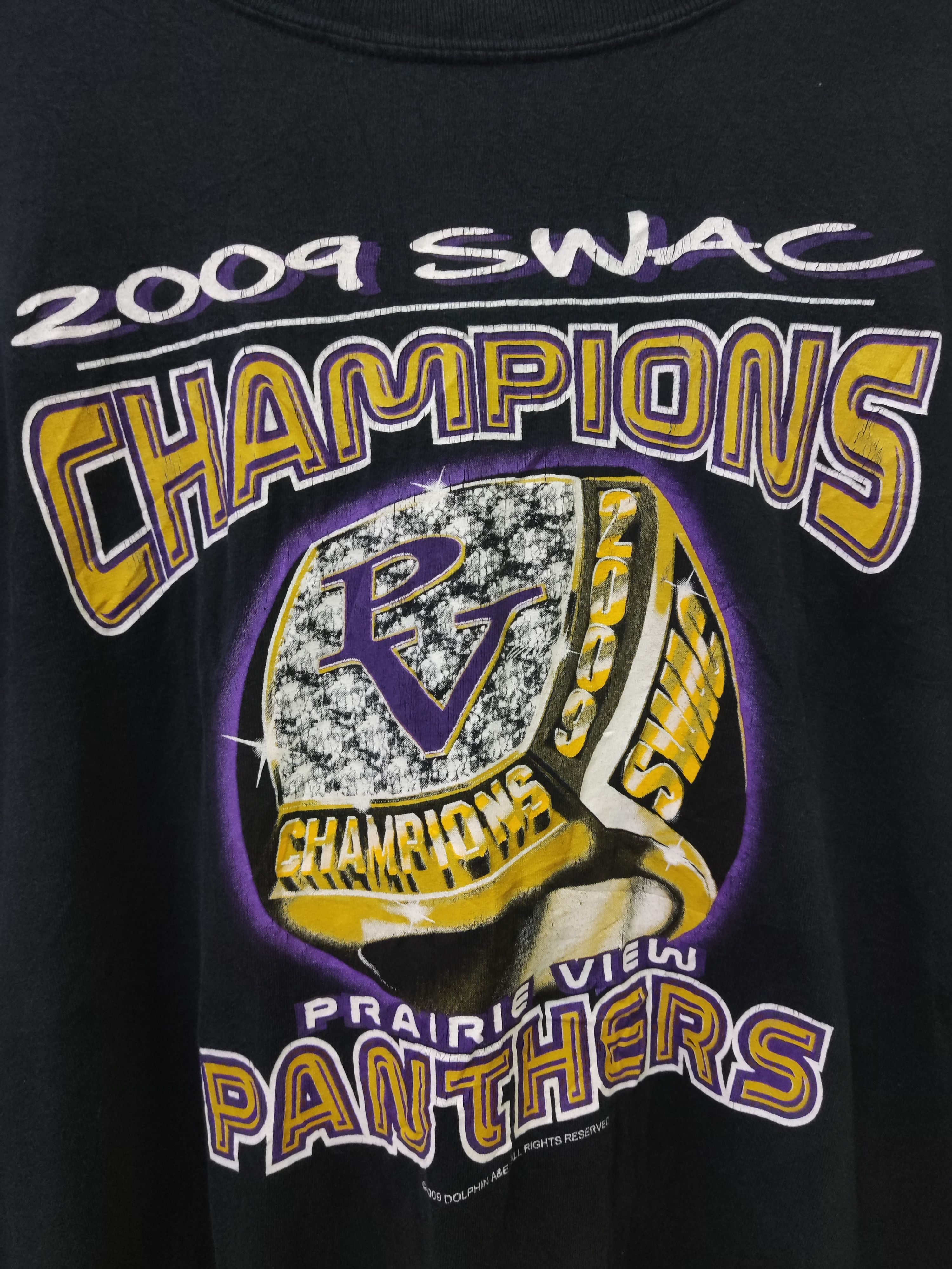 NFL Vintage Swac Panthers Champion T-shirt 3XL Size US XXL / EU 58 / 5 - 2 Thumbnail