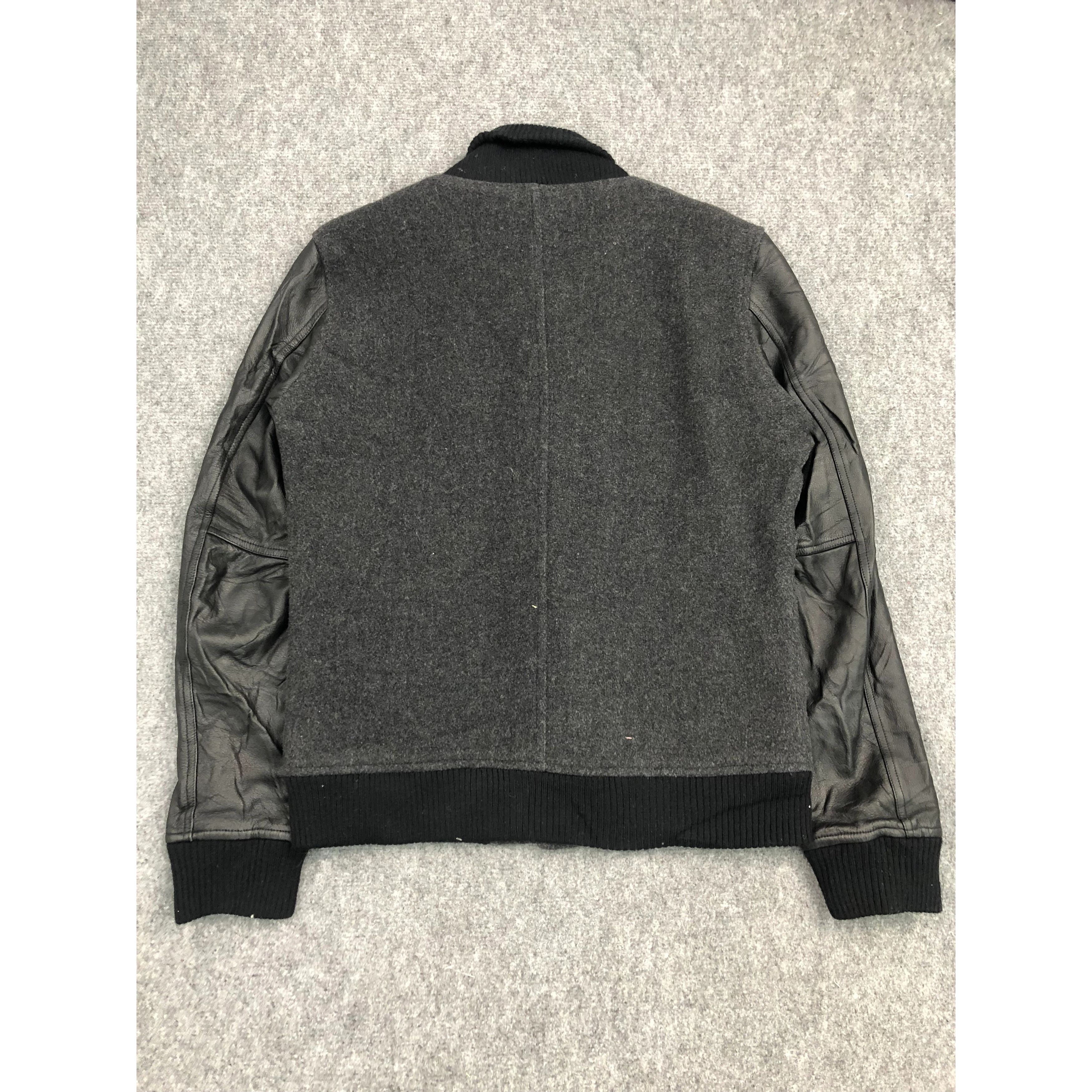 Vintage Vintage Japanese Brand Varsity Synthetic Leather V0129 Size US M / EU 48-50 / 2 - 2 Thumbnail