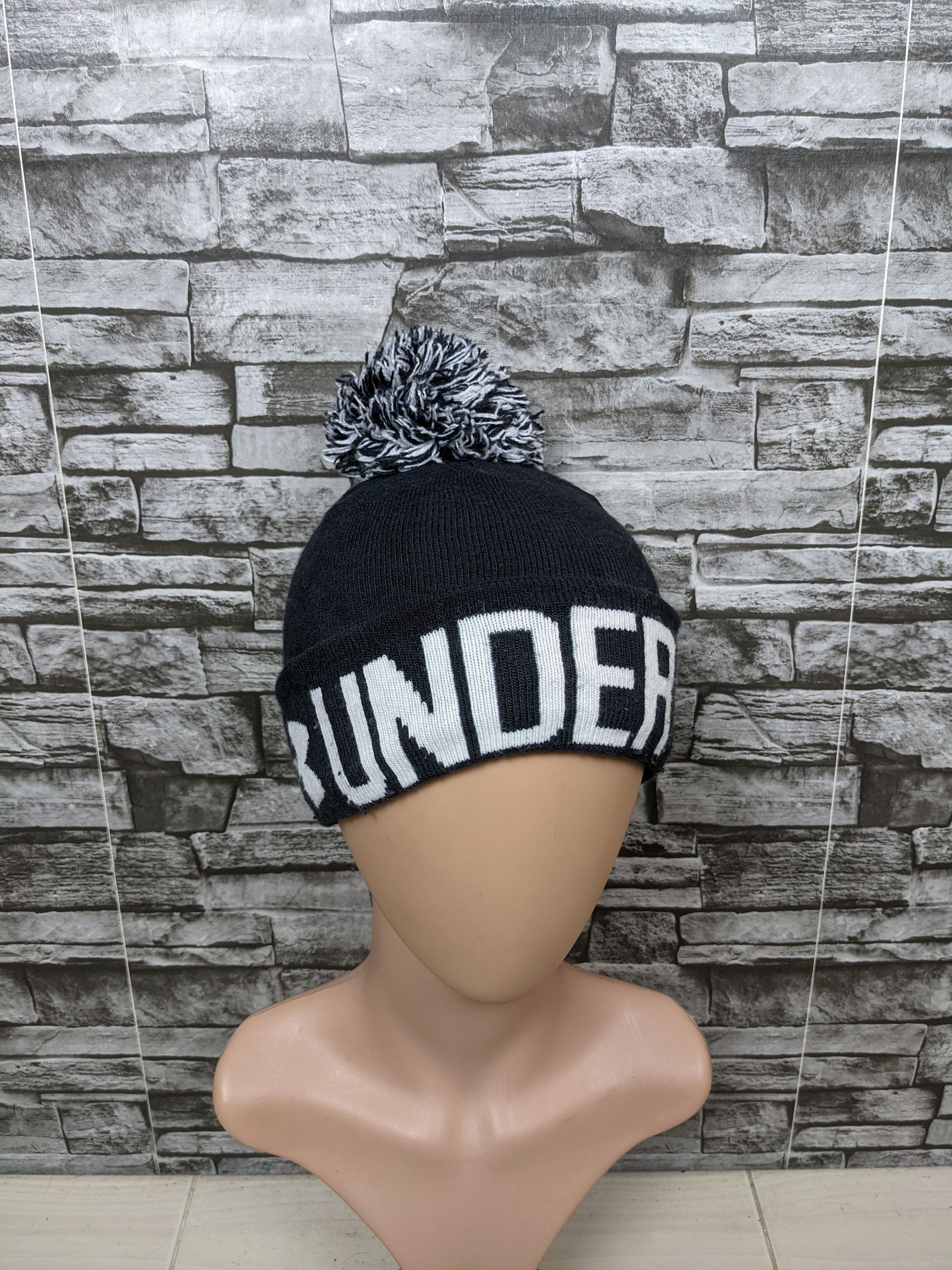Under Armour Vintage Under Armour Beanie Hat Cap Snowcap Ski Size ONE SIZE - 1 Thumbnail