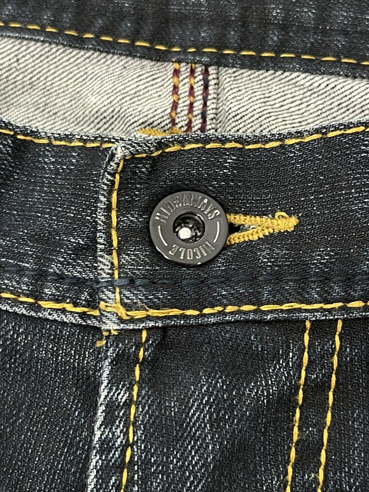 Japanese Brand Flare Jeans Hideaways Hagi Clawmark Stretch Denim 5🟦2 Size US 30 / EU 46 - 20 Thumbnail