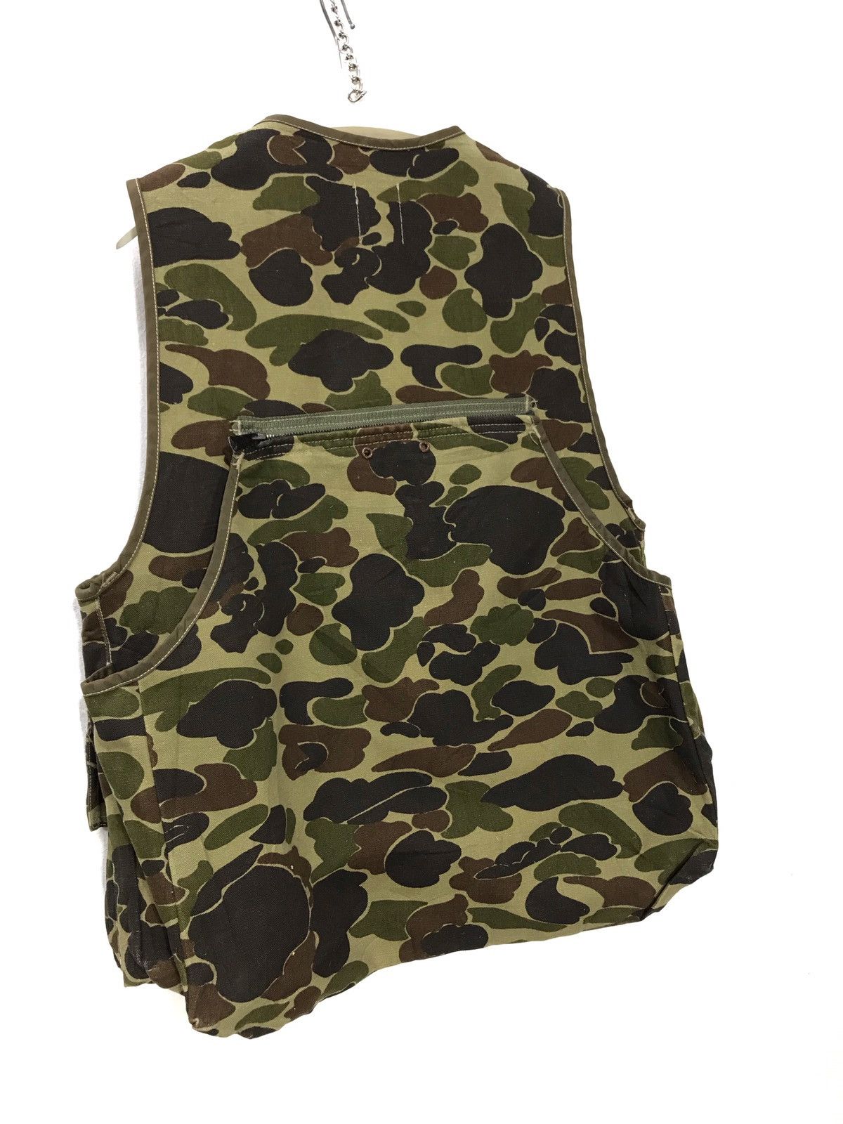 Carhartt 🛠Rare Vtg Carhatt Cotton Duck First Camo Military Vest 1🟩 Size US M / EU 48-50 / 2 - 3 Thumbnail