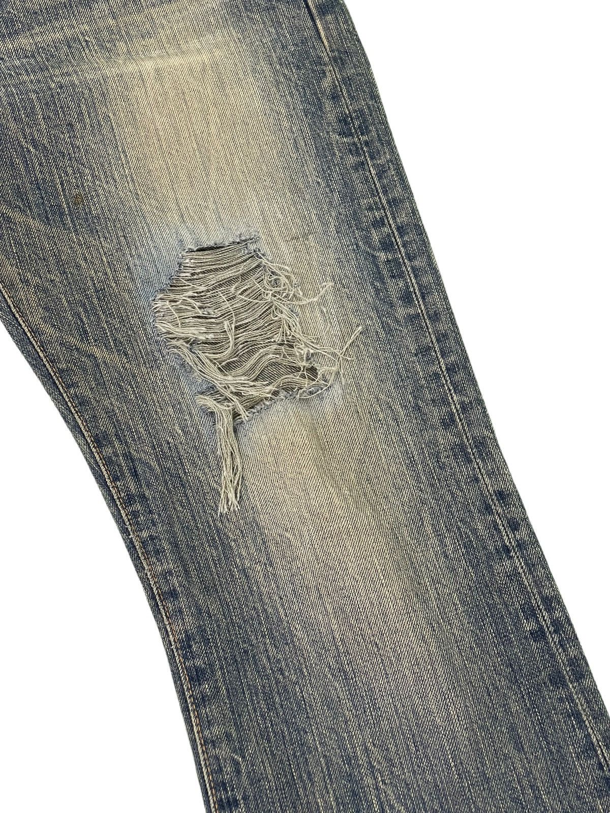 Edwin Flare Jeans Edwin Japan Distress Denim Boot Cut 5🟦2 Size US 30 / EU 46 - 7 Thumbnail
