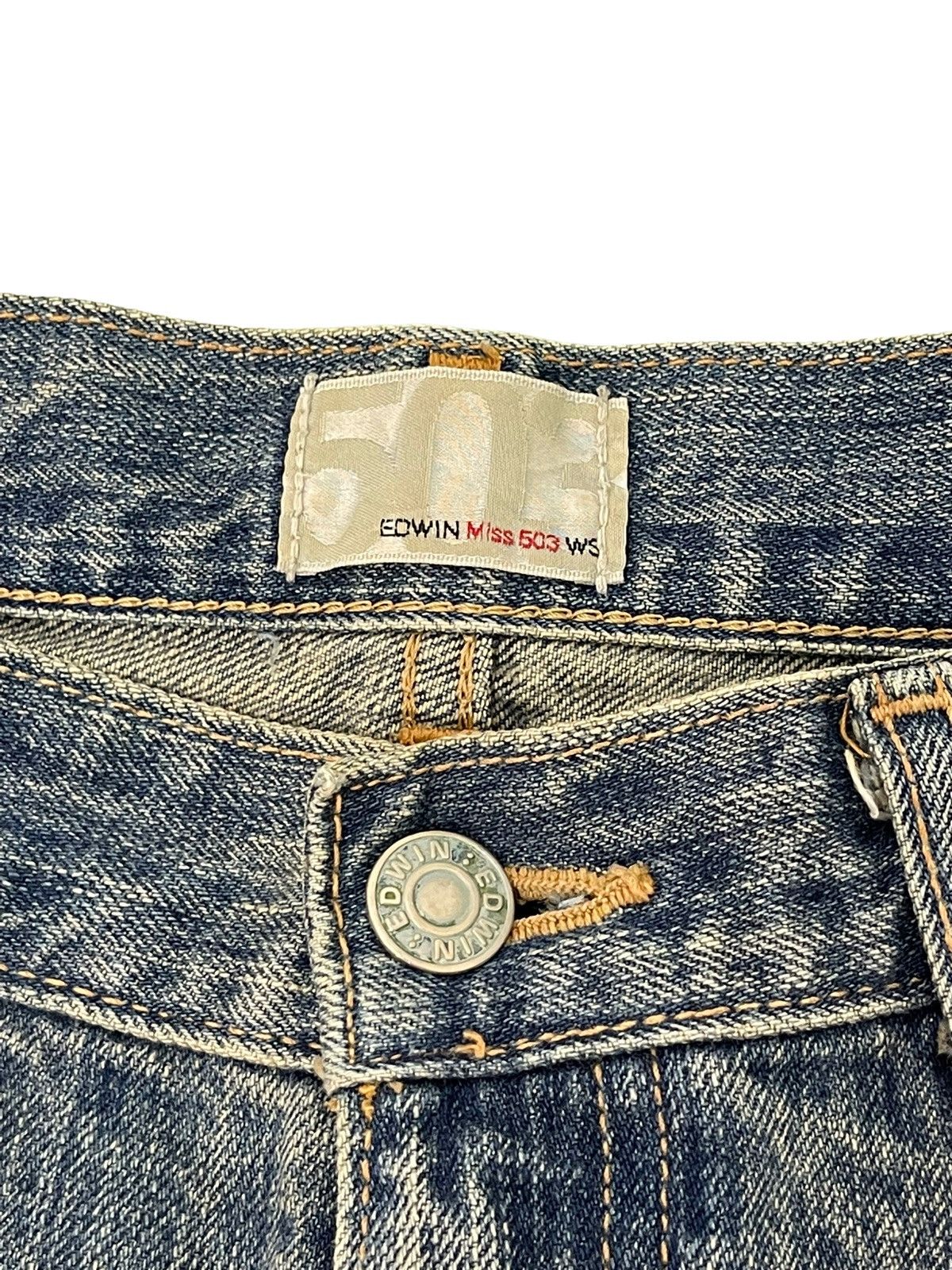 Edwin Flare Jeans Edwin Japan Distress Denim Boot Cut 5🟦2 Size US 30 / EU 46 - 10 Thumbnail
