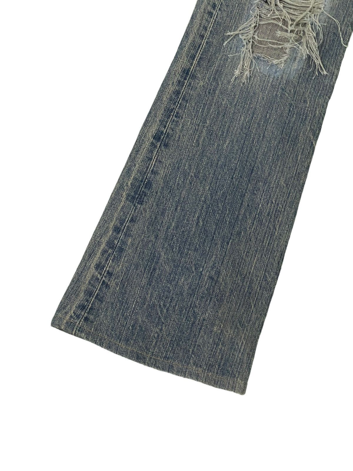 Edwin Flare Jeans Edwin Japan Distress Denim Boot Cut 5🟦2 Size US 30 / EU 46 - 5 Thumbnail